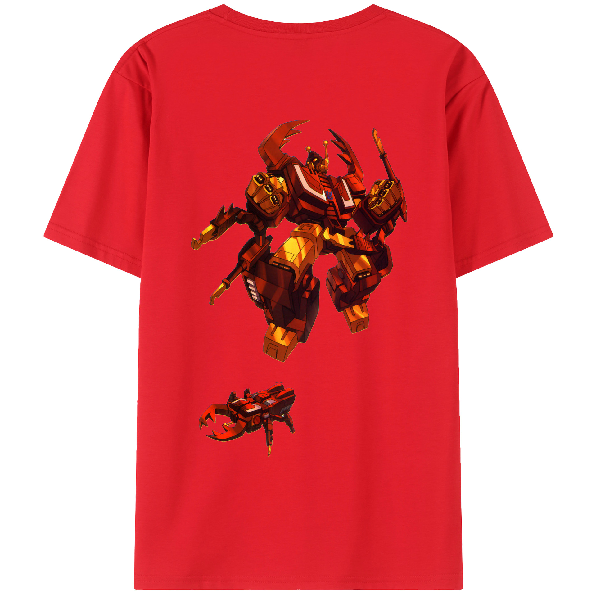 （画像用）  綿100％ メンズ半袖Tシャツ（バックプリント） 通気性
