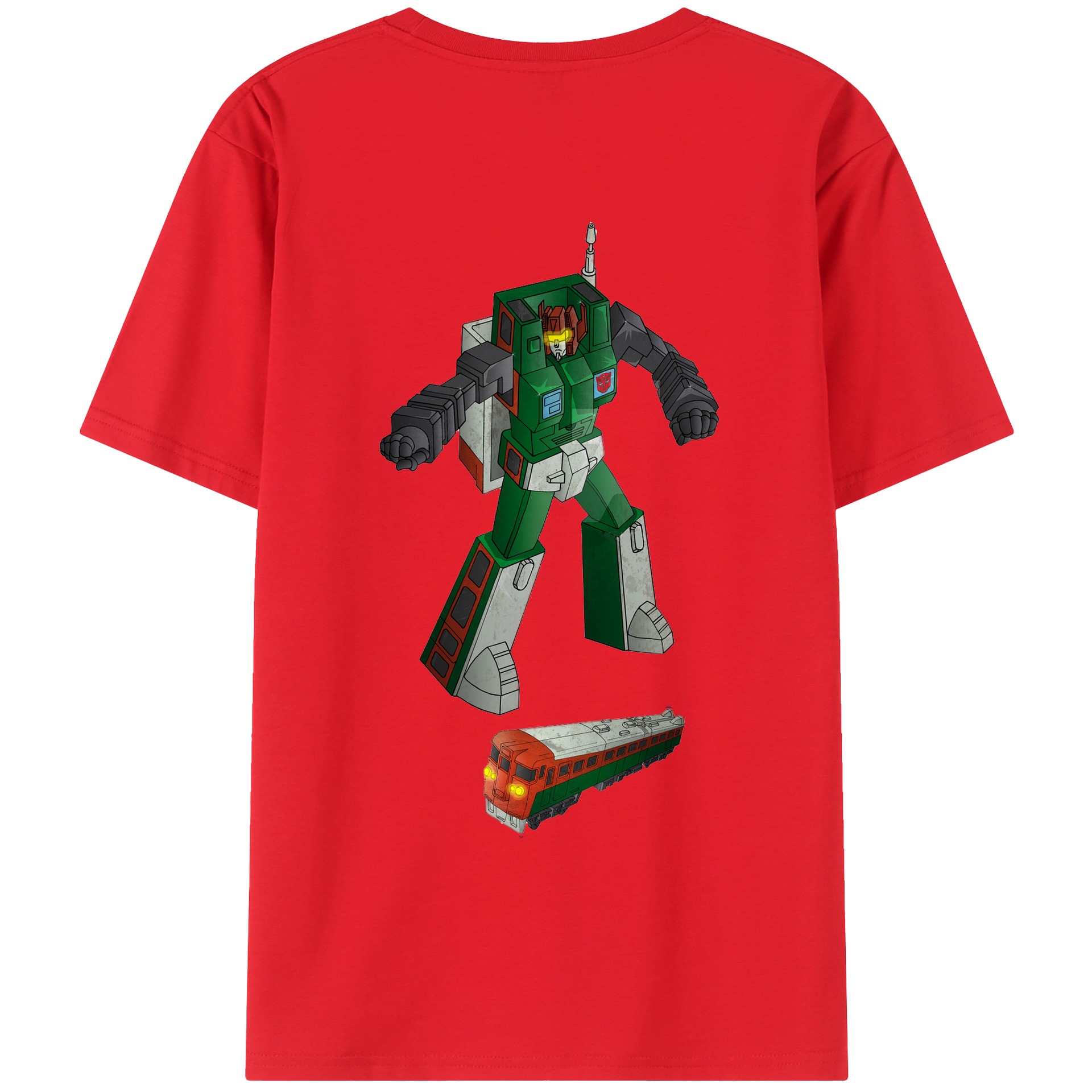 （画像用）  綿100％ メンズ半袖Tシャツ（バックプリント） 通気性
