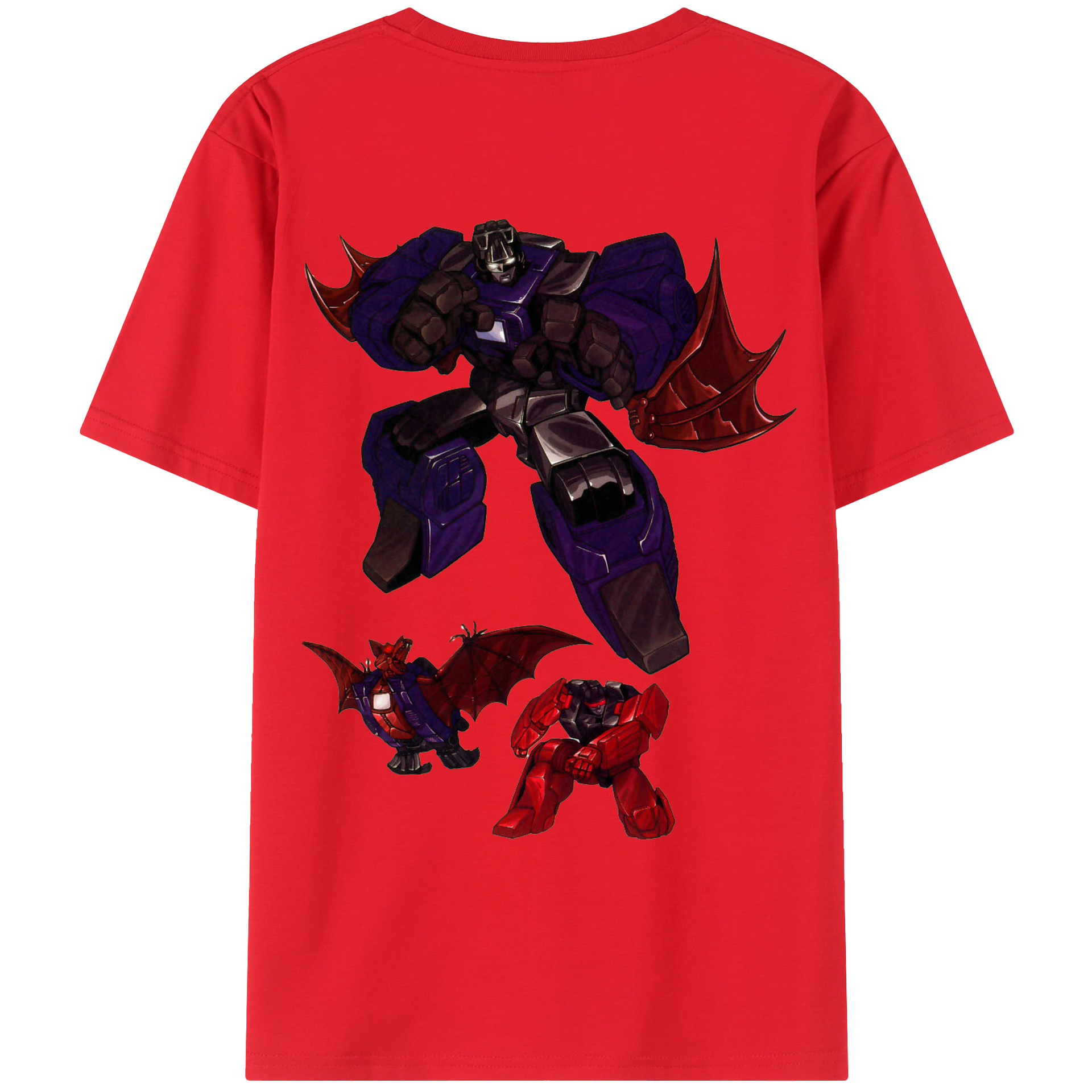 （画像用）  綿100％ メンズ半袖Tシャツ（バックプリント） 通気性