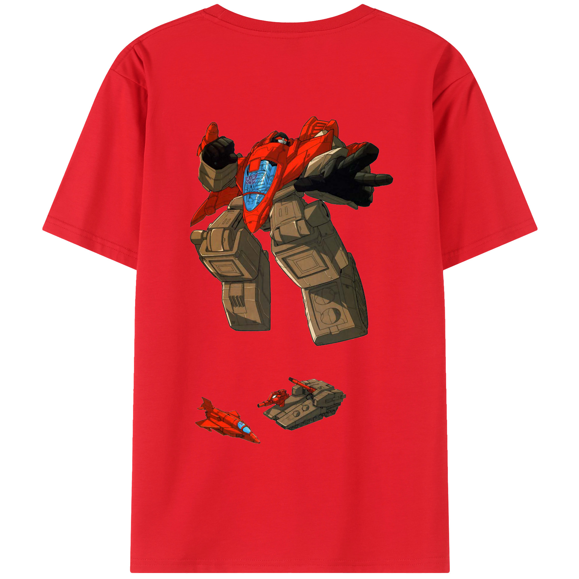 （画像用）  綿100％ メンズ半袖Tシャツ（バックプリント） 通気性