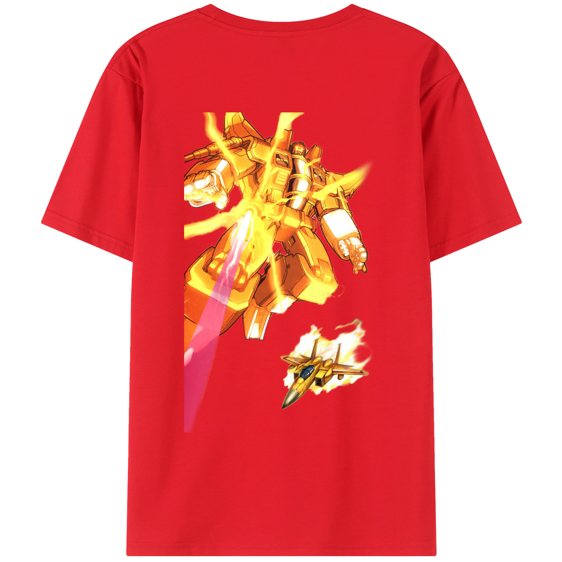 （画像用）  綿100％ メンズ半袖Tシャツ（バックプリント） 通気性