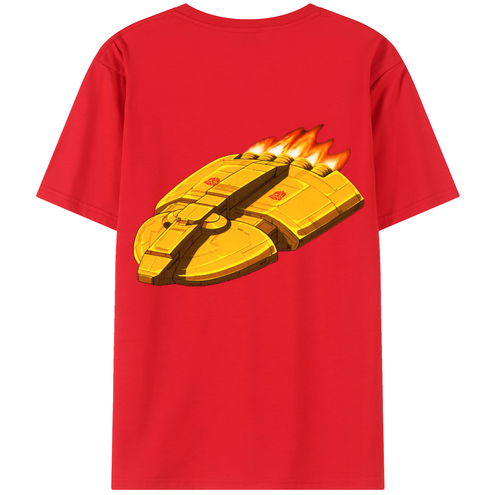 （画像用）  綿100％ メンズ半袖Tシャツ（バックプリント） 通気性