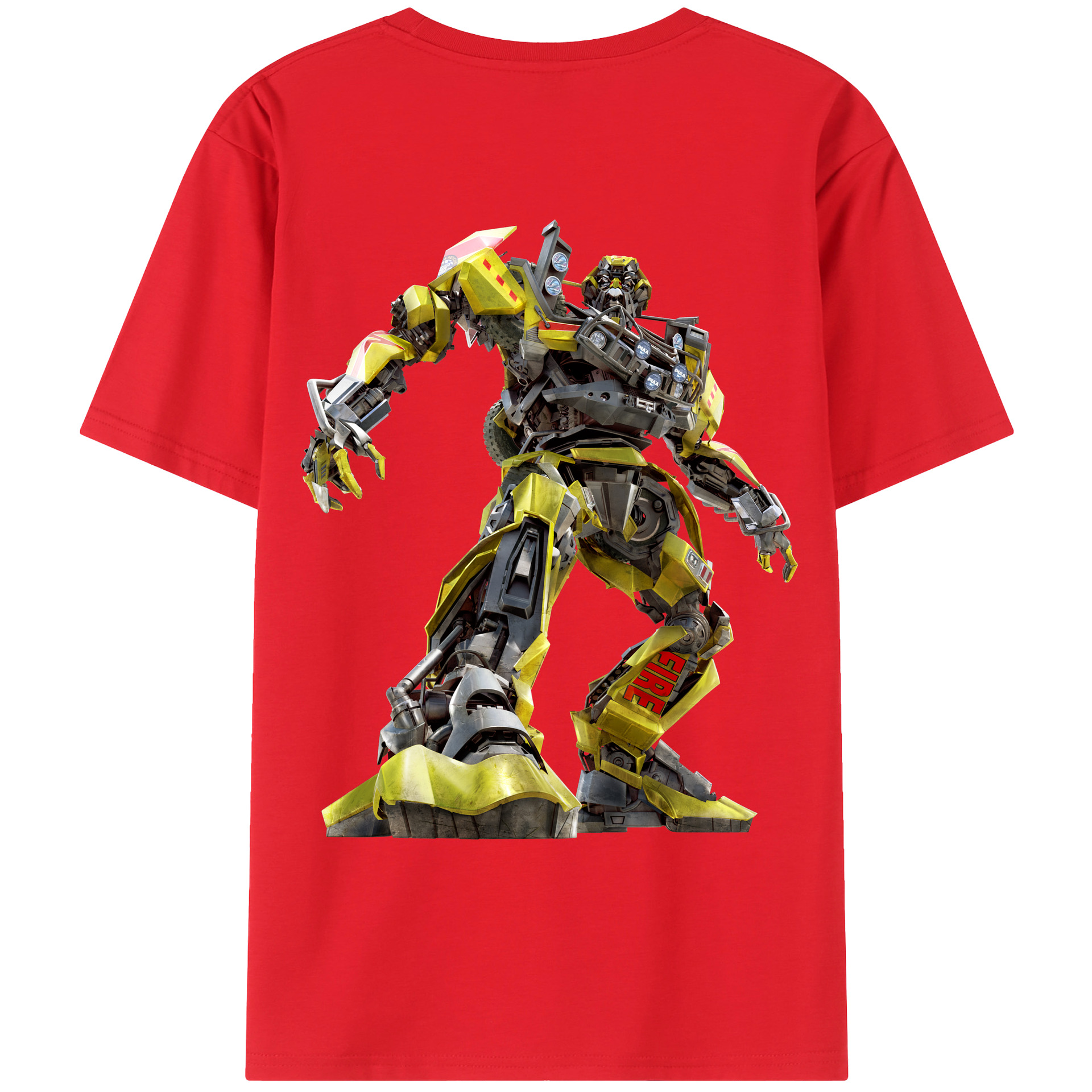 （画像用）  綿100％ メンズ半袖Tシャツ（バックプリント） 通気性