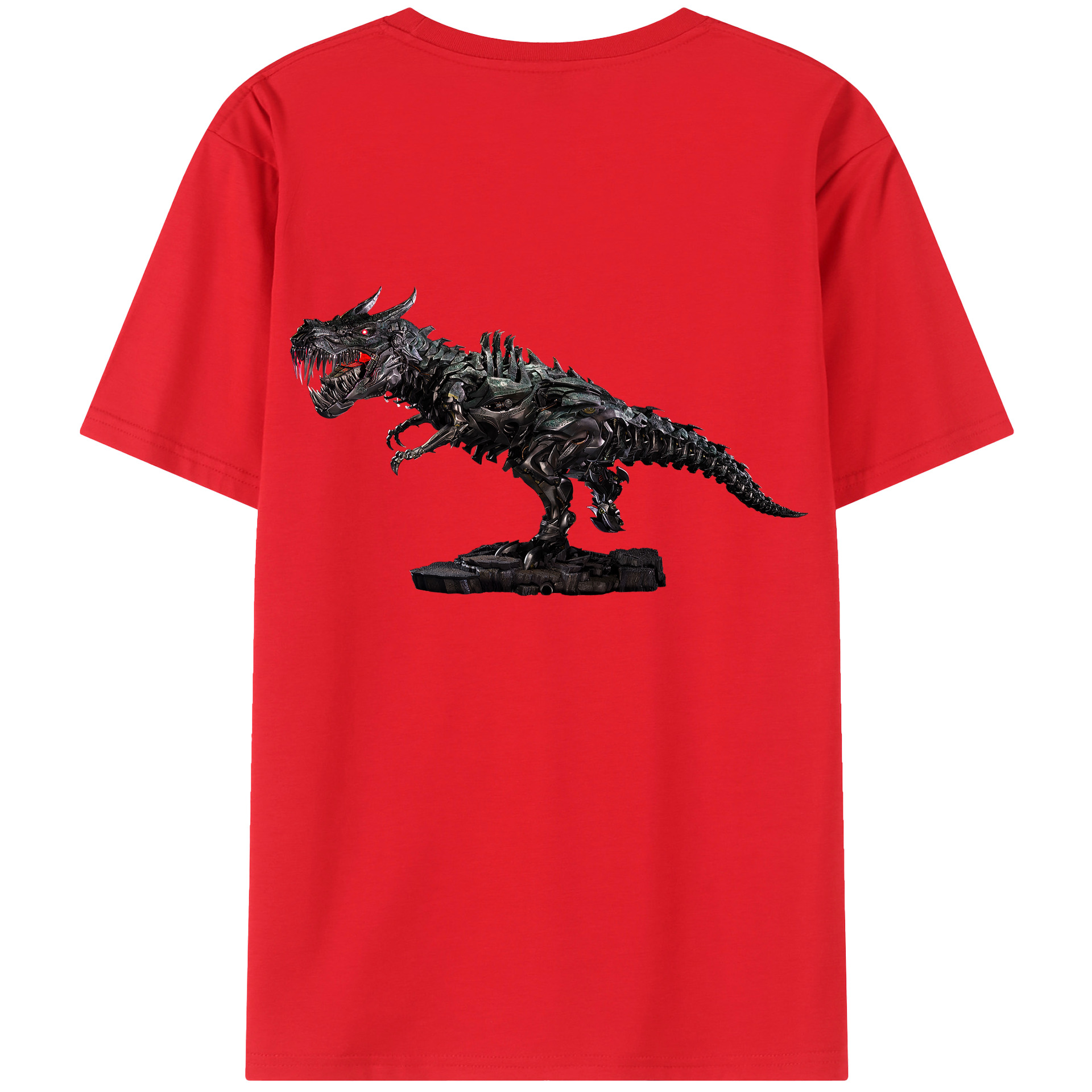 （画像用）  綿100％ メンズ半袖Tシャツ（バックプリント） 通気性
