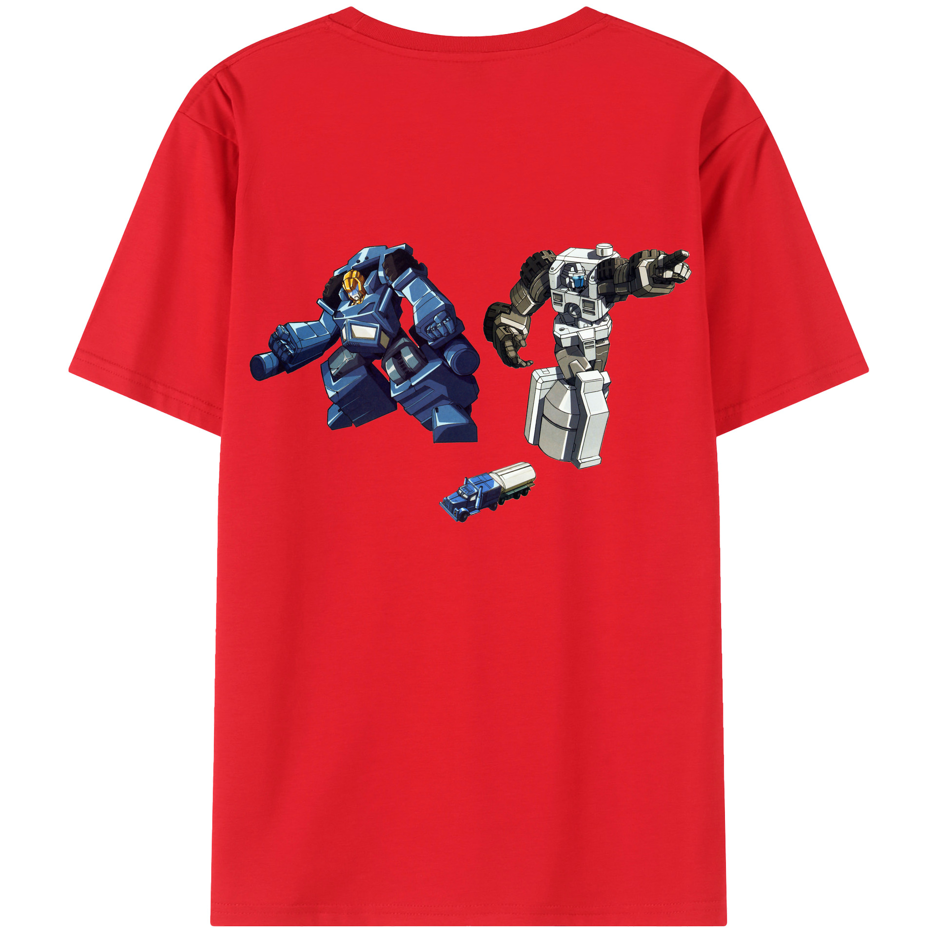 （画像用）  綿100％ メンズ半袖Tシャツ（バックプリント） 通気性