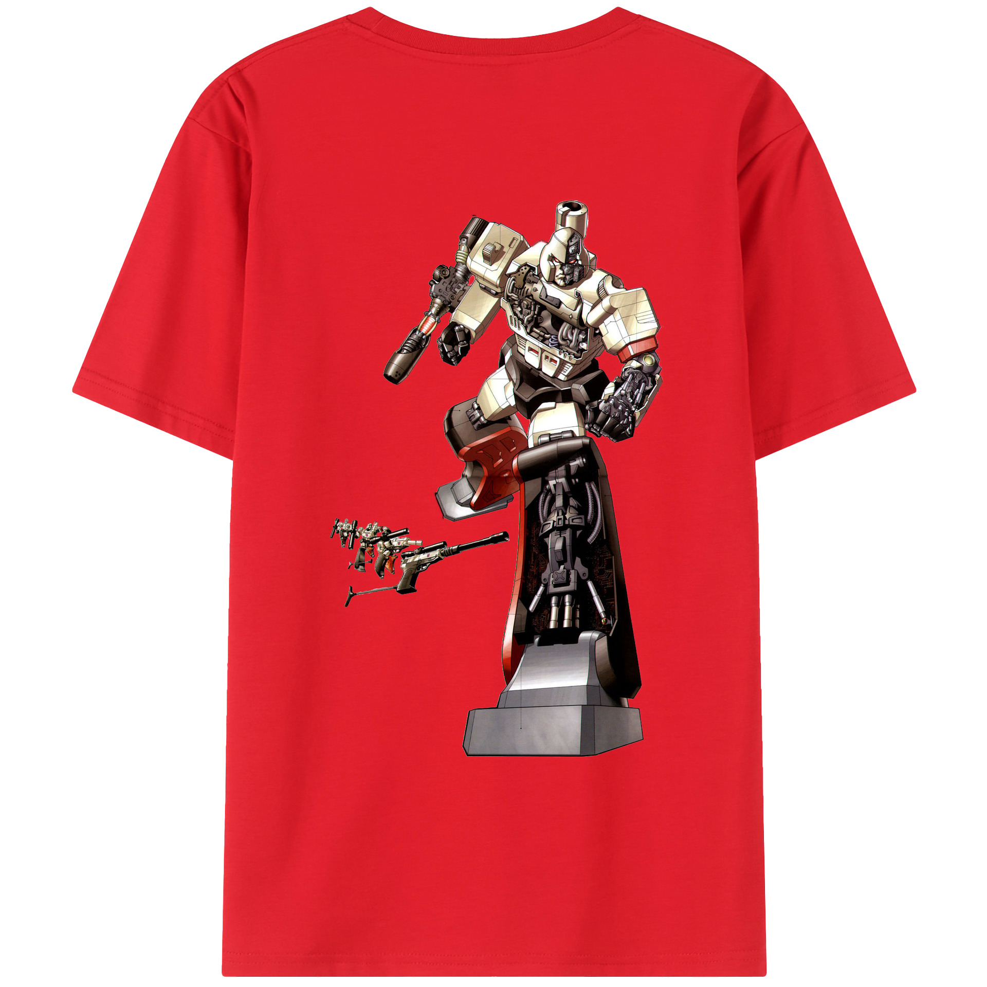 （画像用）  綿100％ メンズ半袖Tシャツ（バックプリント） 通気性