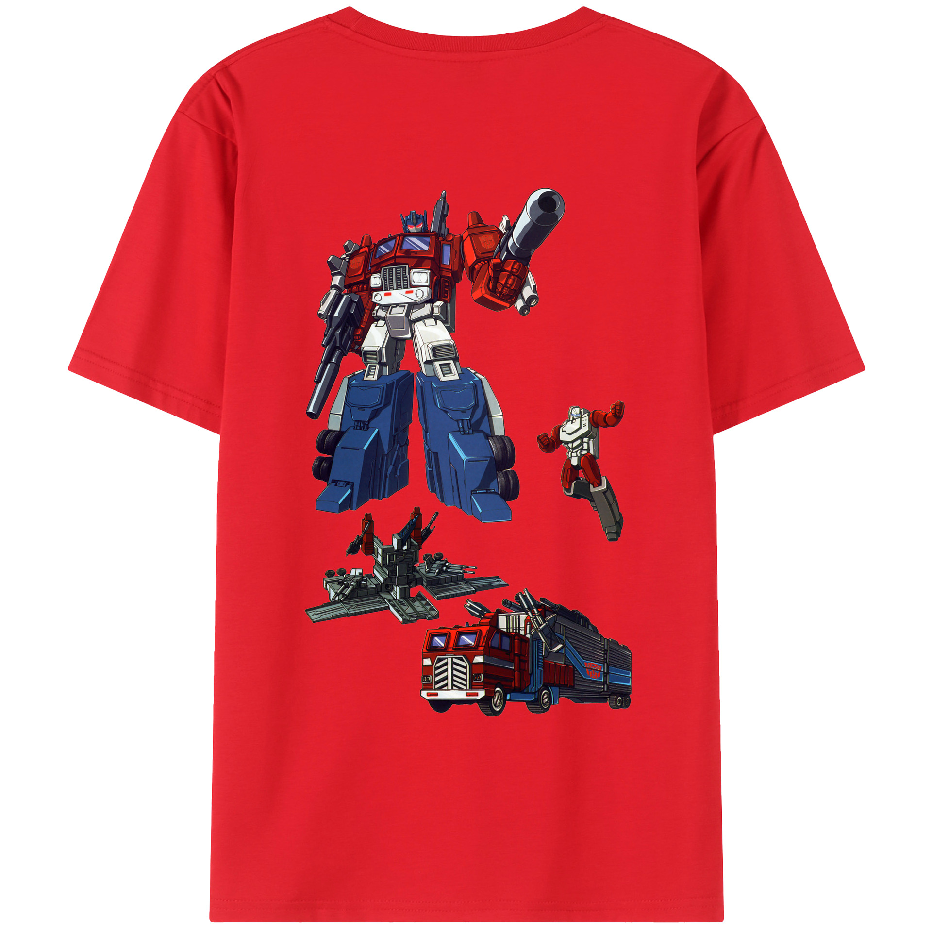 （画像用）  綿100％ メンズ半袖Tシャツ（バックプリント） 通気性