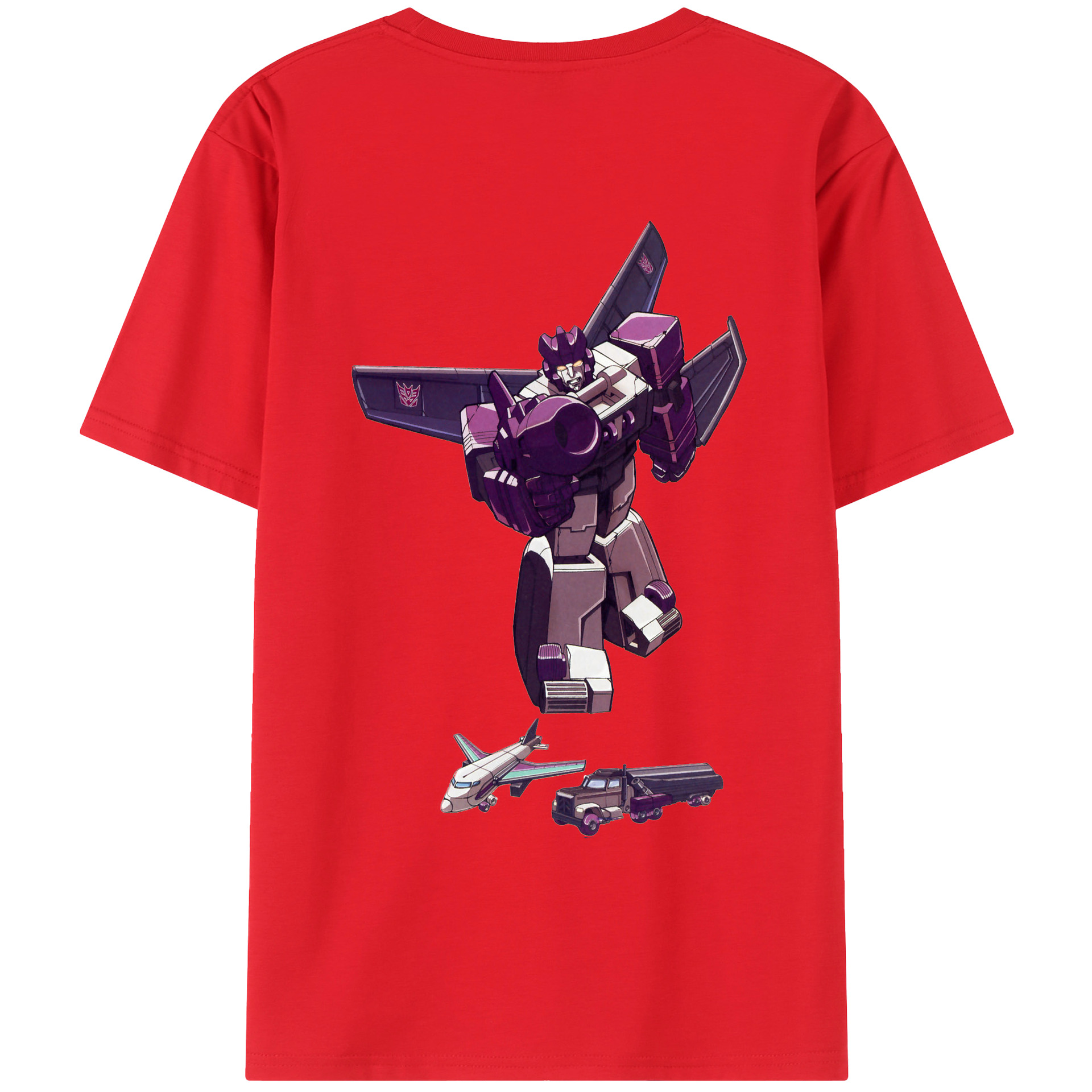 （画像用）  綿100％ メンズ半袖Tシャツ（バックプリント） 通気性
