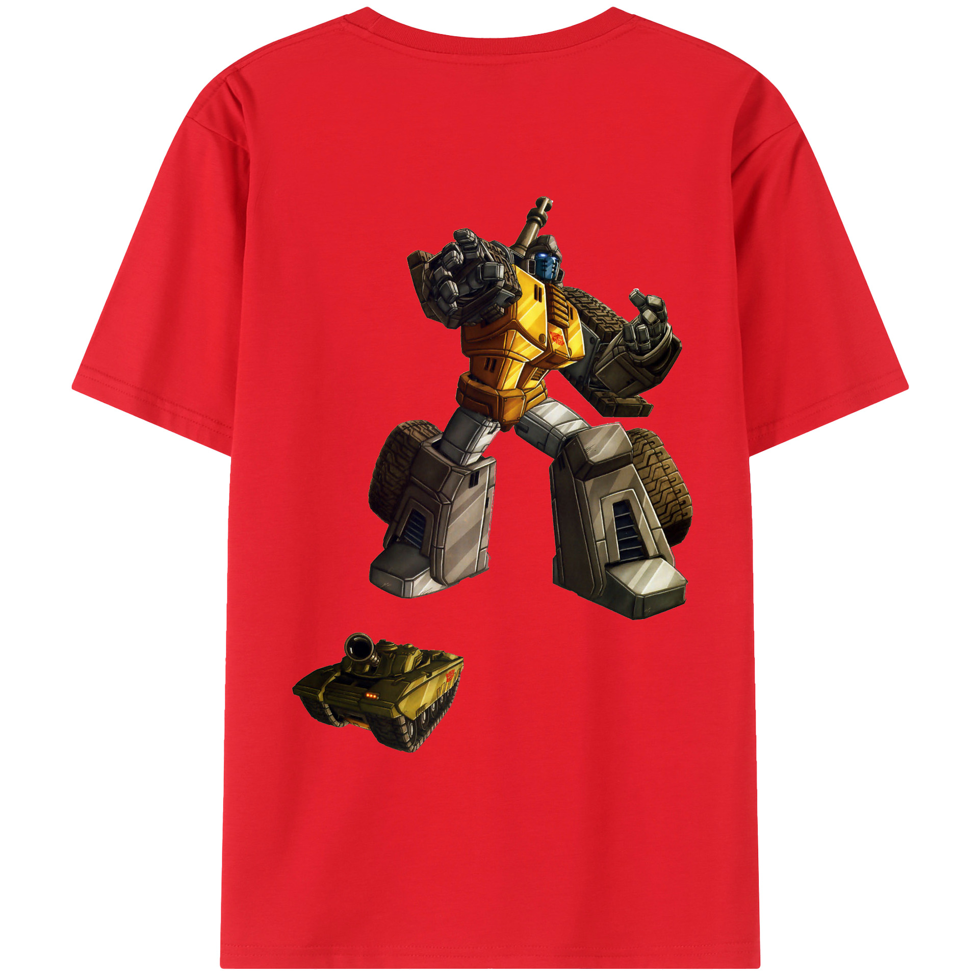 （画像用）  綿100％ メンズ半袖Tシャツ（バックプリント） 通気性