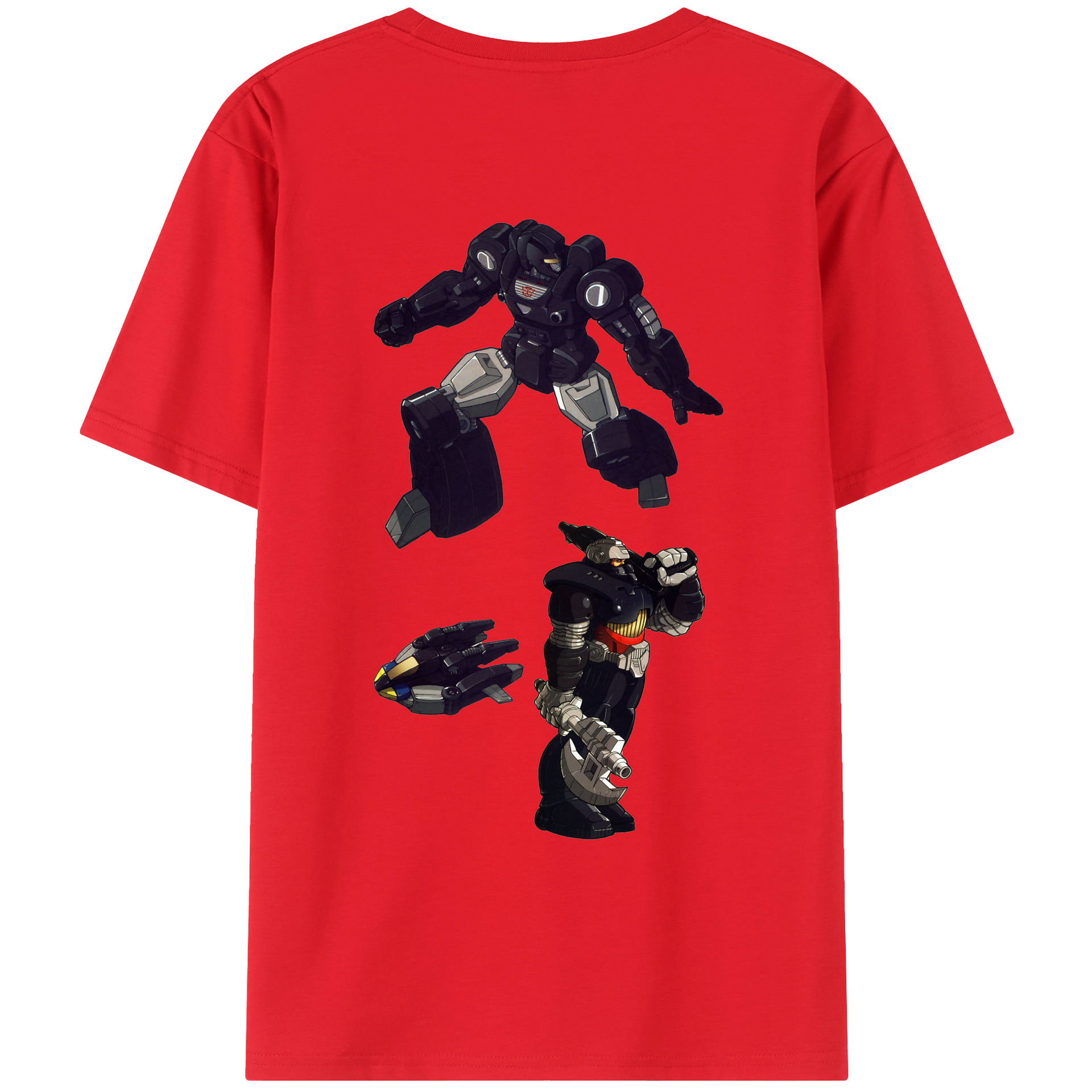 （画像用）  綿100％ メンズ半袖Tシャツ（バックプリント） 通気性