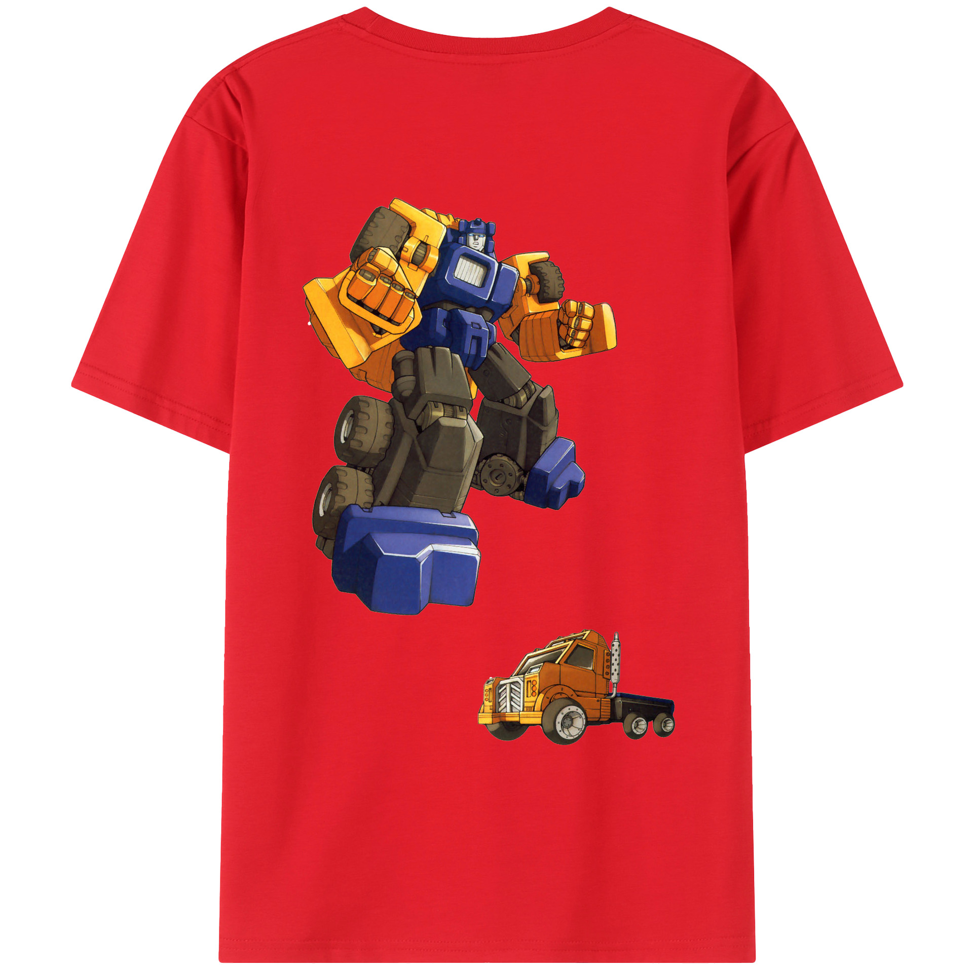 （画像用）  綿100％ メンズ半袖Tシャツ（バックプリント） 通気性