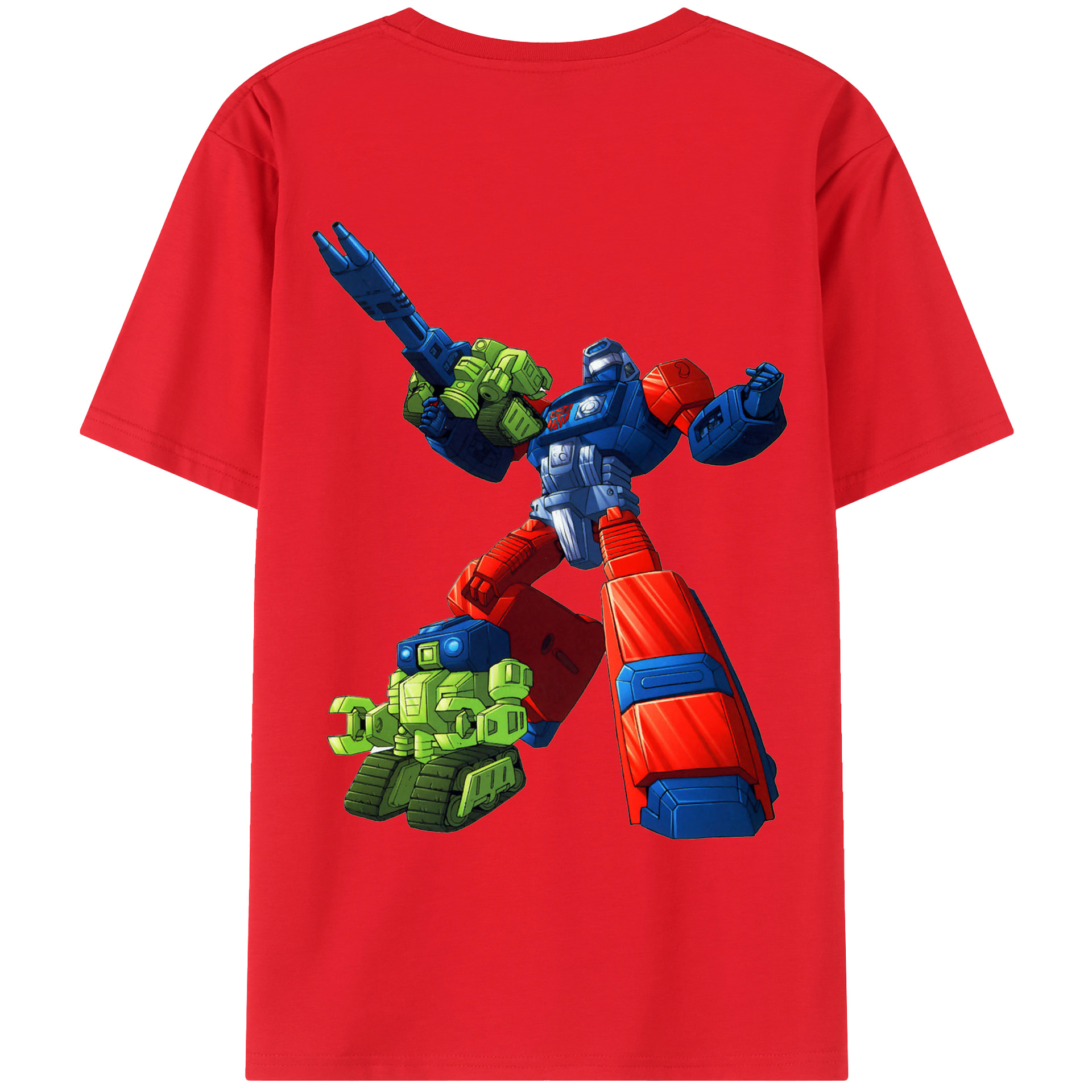 （画像用）  綿100％ メンズ半袖Tシャツ（バックプリント） 通気性