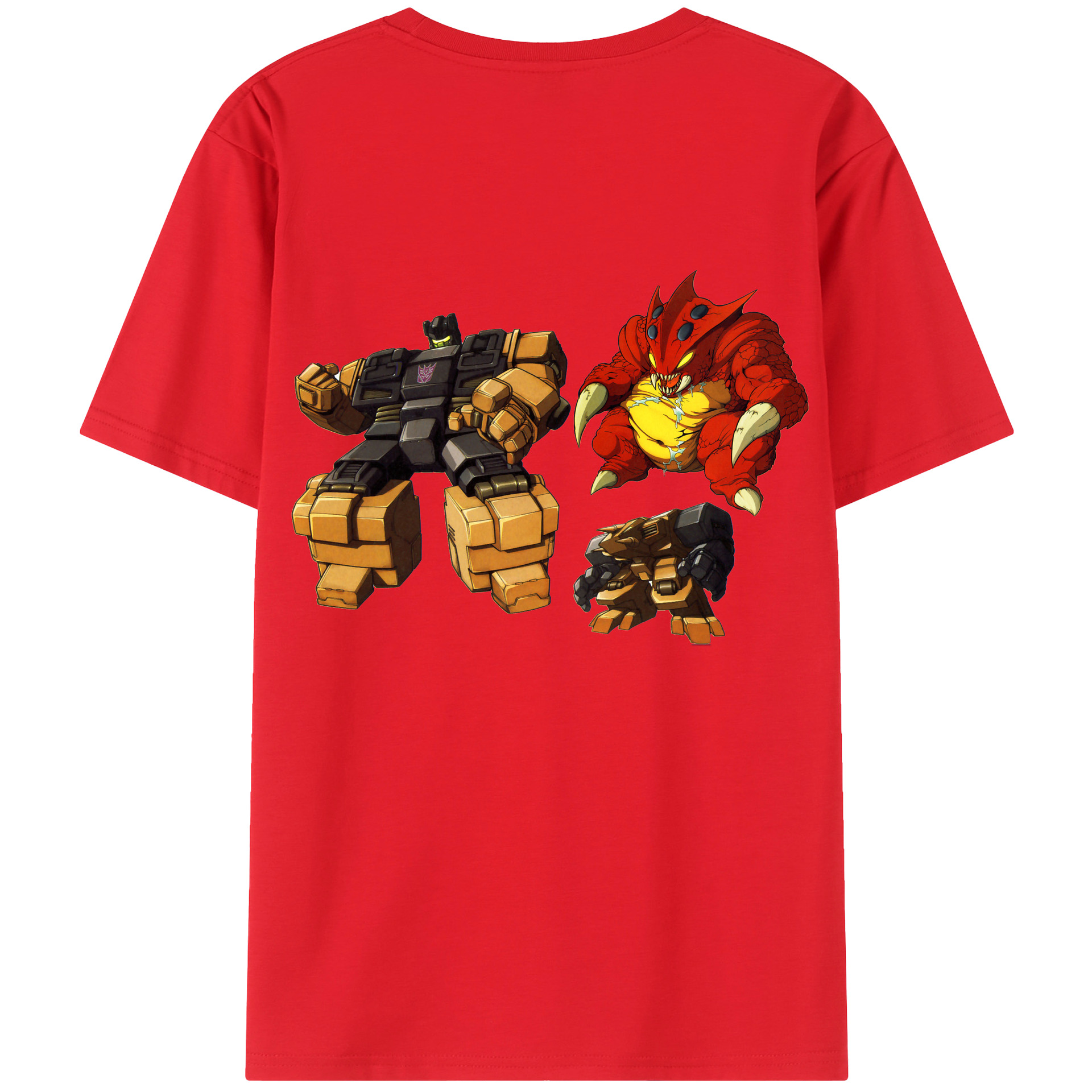 （画像用）  綿100％ メンズ半袖Tシャツ（バックプリント） 通気性