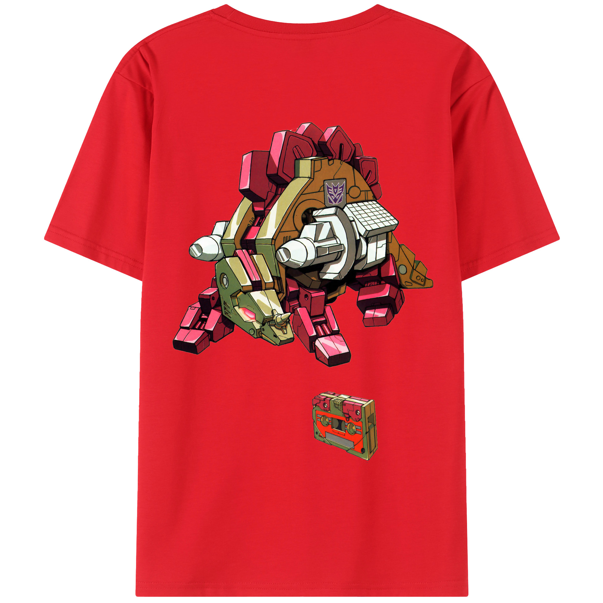 （画像用）  綿100％ メンズ半袖Tシャツ（バックプリント） 通気性
