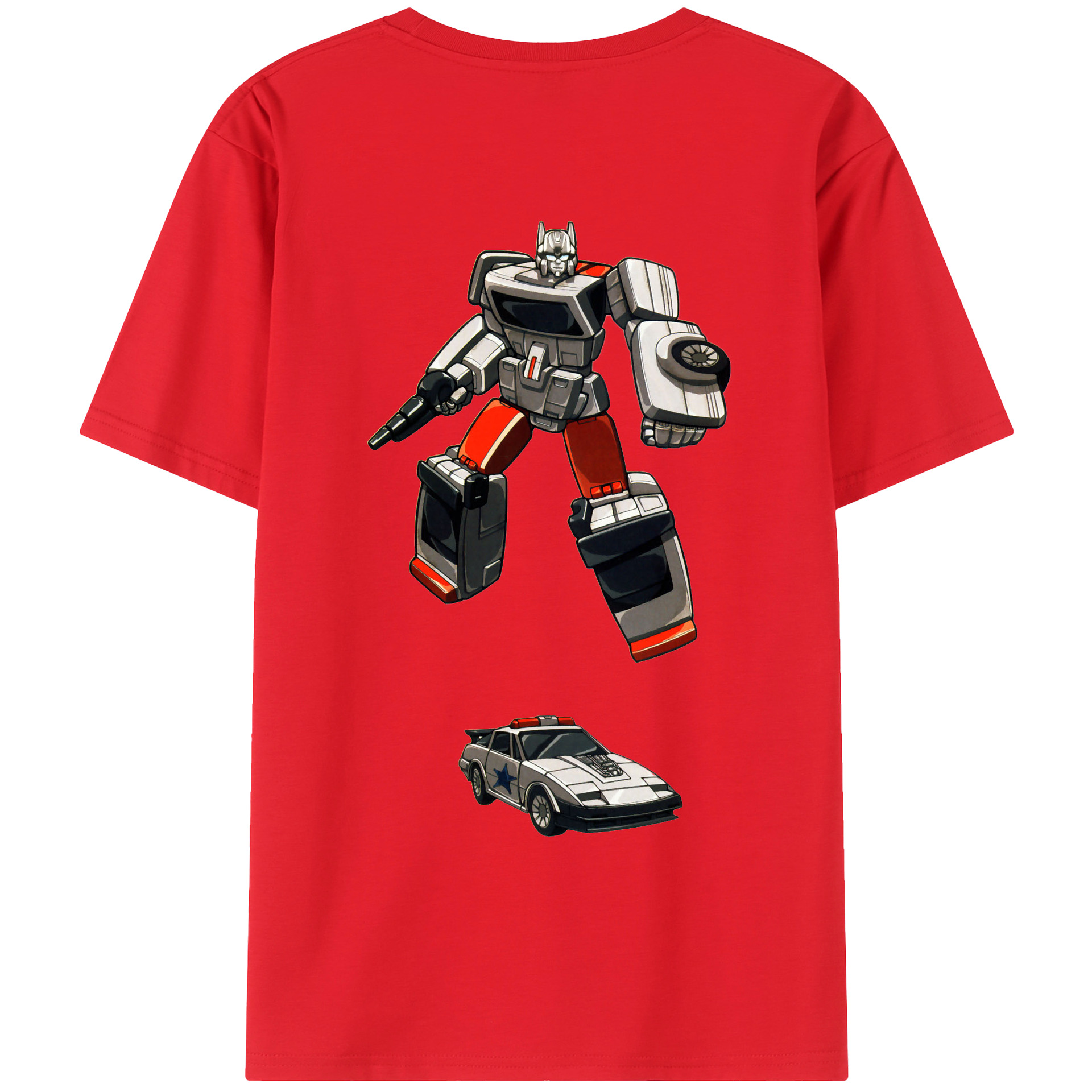 （画像用）  綿100％ メンズ半袖Tシャツ（バックプリント） 通気性