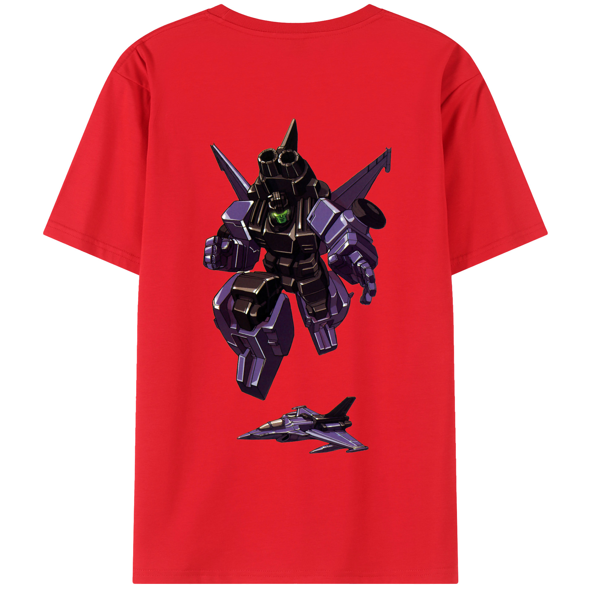 （画像用）  綿100％ メンズ半袖Tシャツ（バックプリント） 通気性