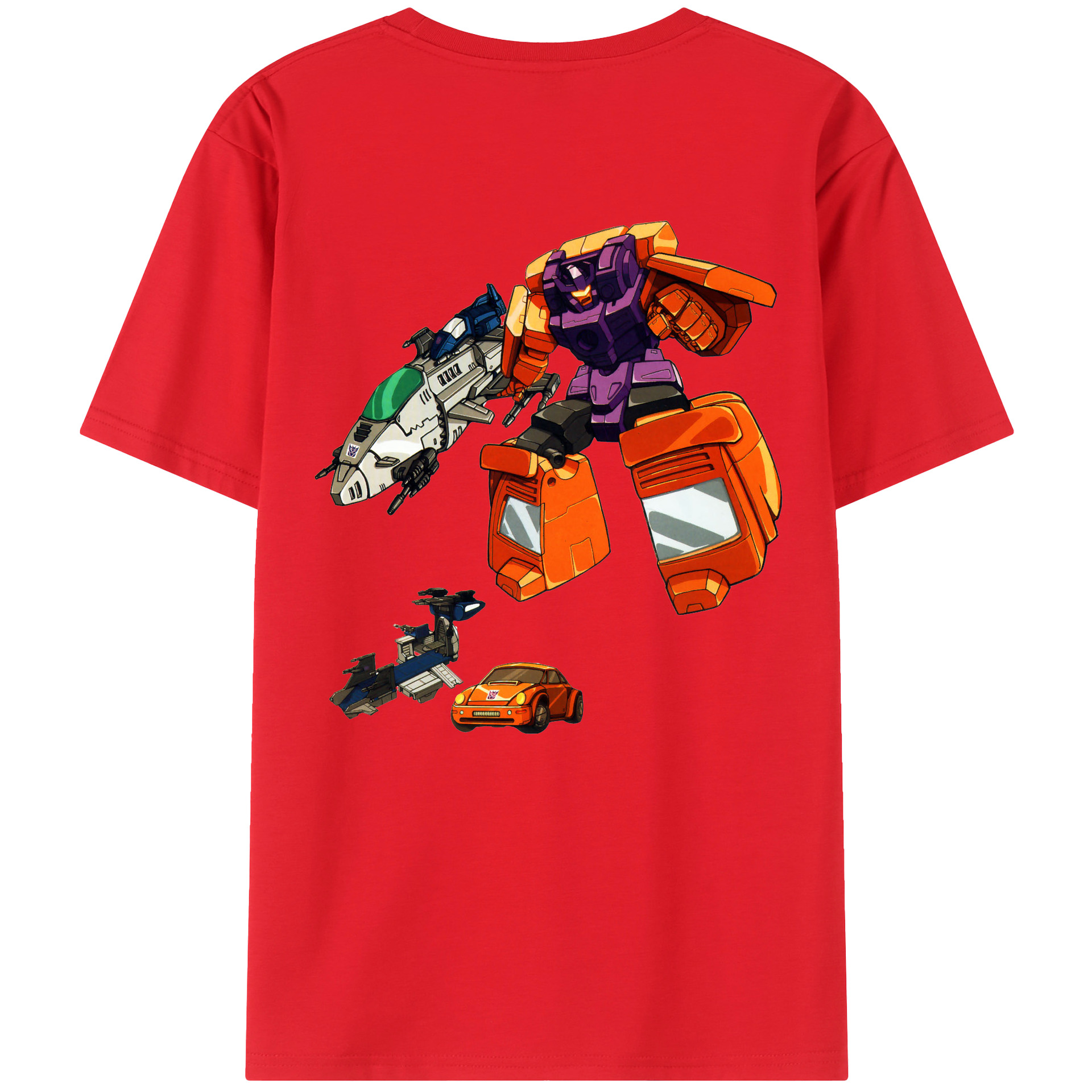 （画像用）  綿100％ メンズ半袖Tシャツ（バックプリント） 通気性