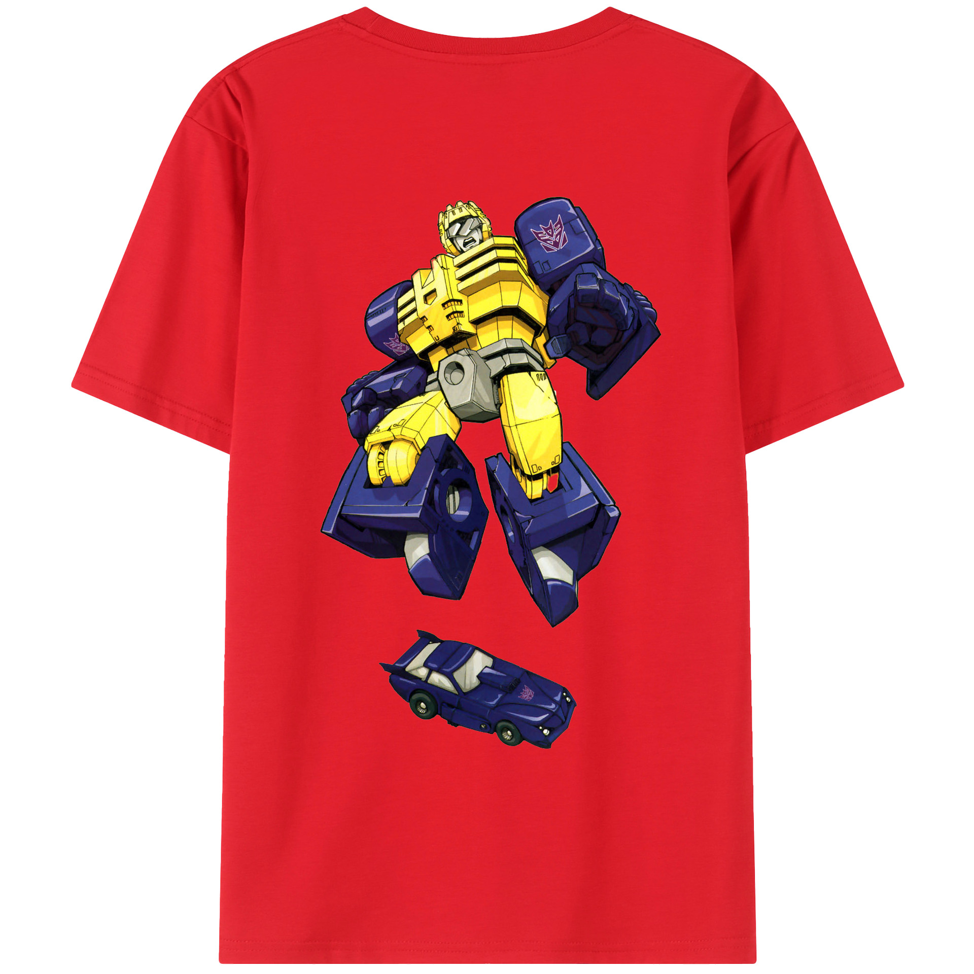 （画像用）  綿100％ メンズ半袖Tシャツ（バックプリント） 通気性