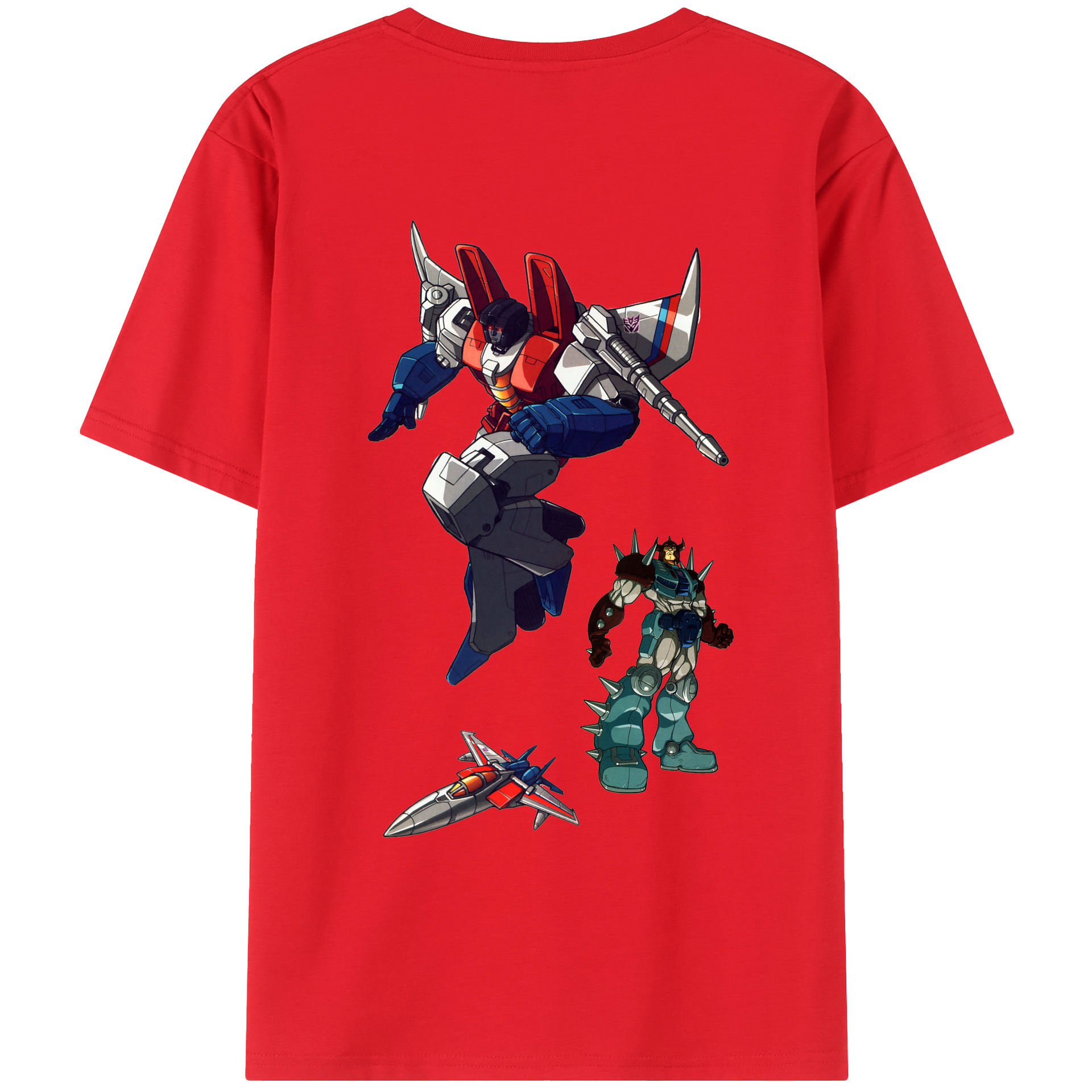 （画像用）  綿100％ メンズ半袖Tシャツ（バックプリント） 通気性