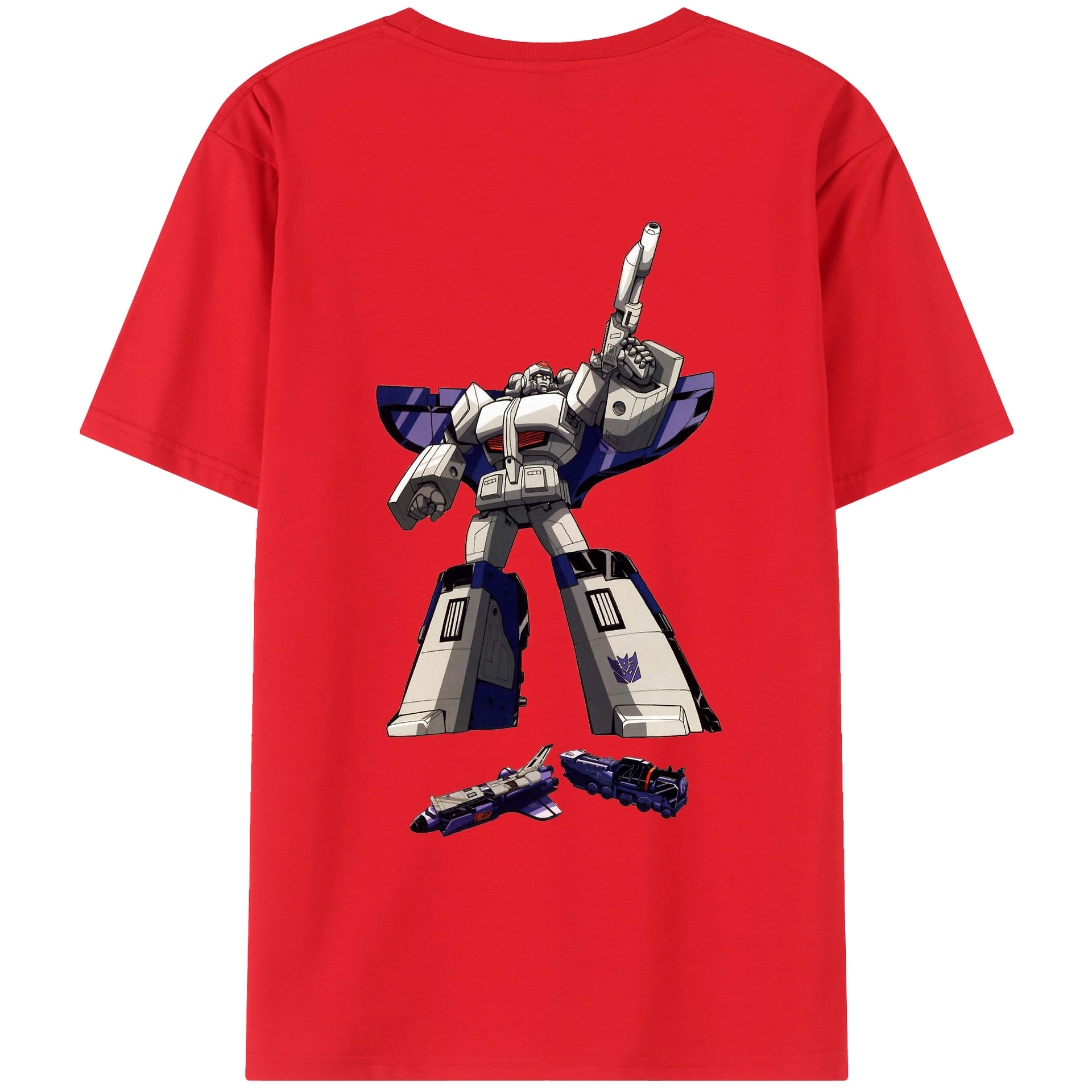 （画像用）  綿100％ メンズ半袖Tシャツ（バックプリント） 通気性