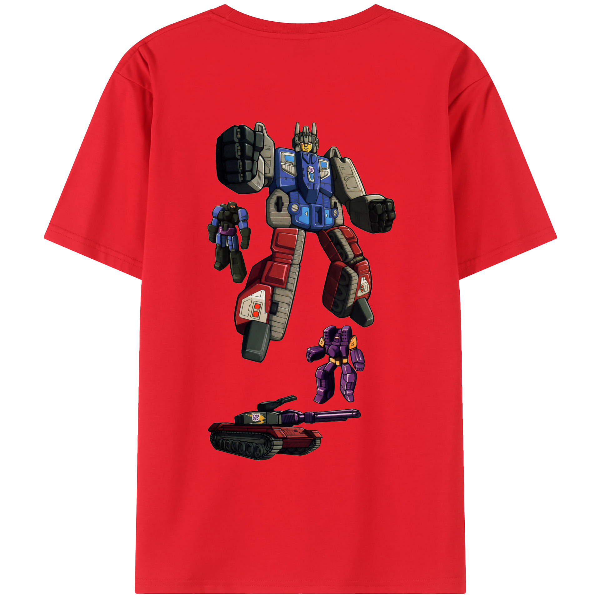 （画像用）  綿100％ メンズ半袖Tシャツ（バックプリント） 通気性