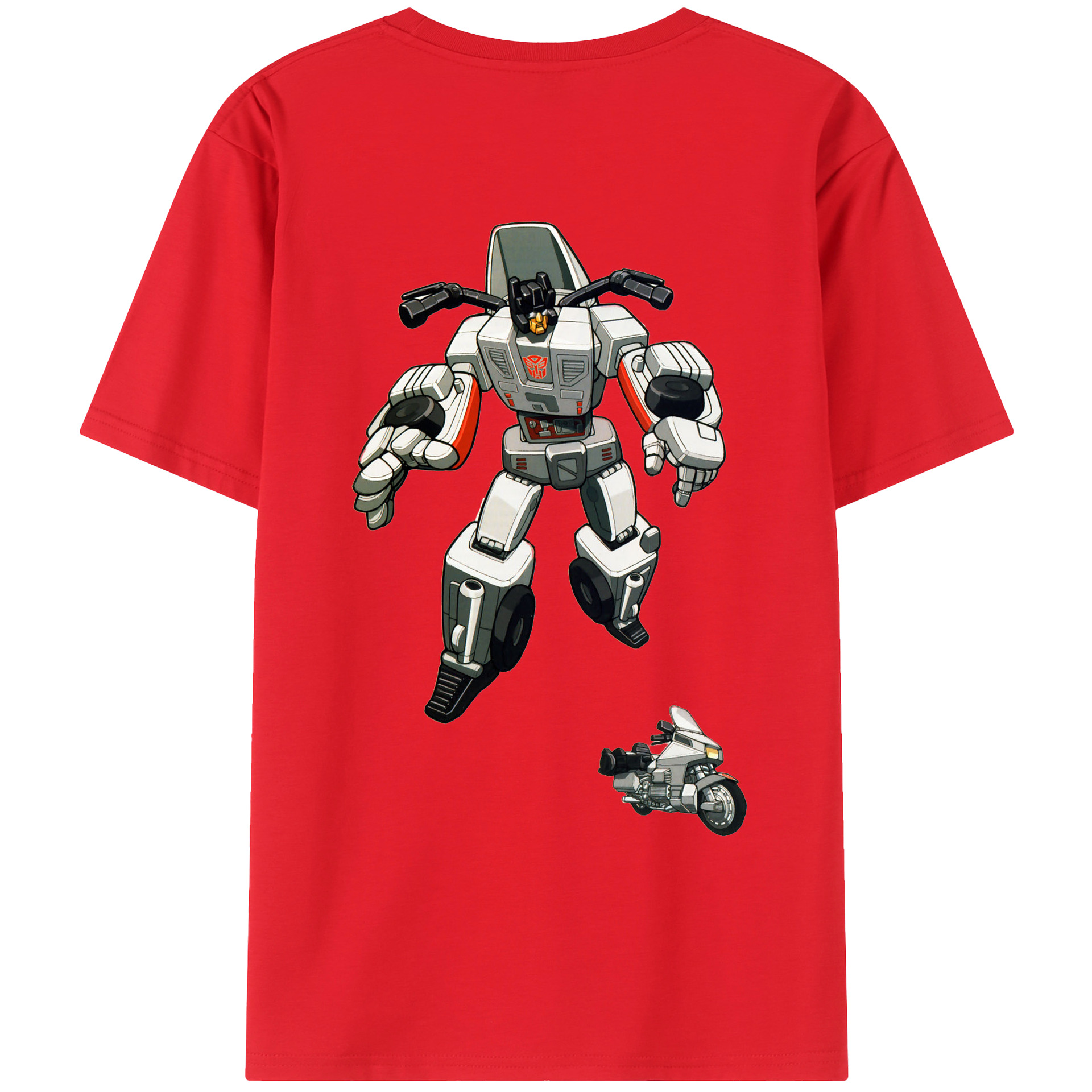 （画像用）  綿100％ メンズ半袖Tシャツ（バックプリント） 通気性