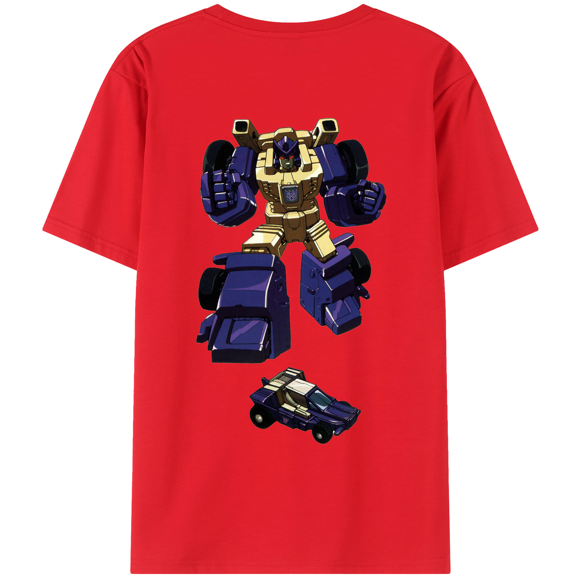 （画像用）  綿100％ メンズ半袖Tシャツ（バックプリント） 通気性