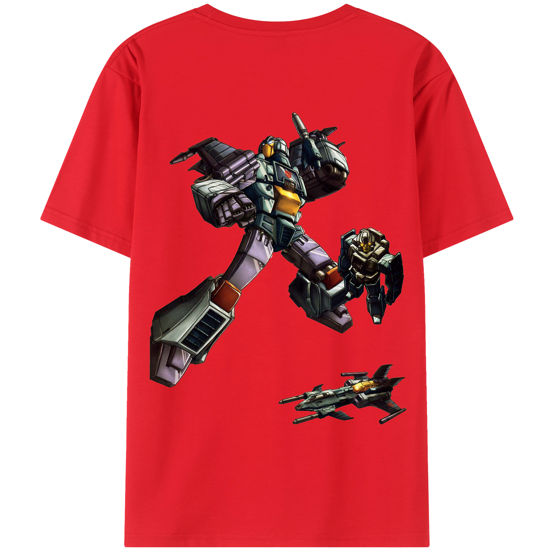 （画像用）  綿100％ メンズ半袖Tシャツ（バックプリント） 通気性