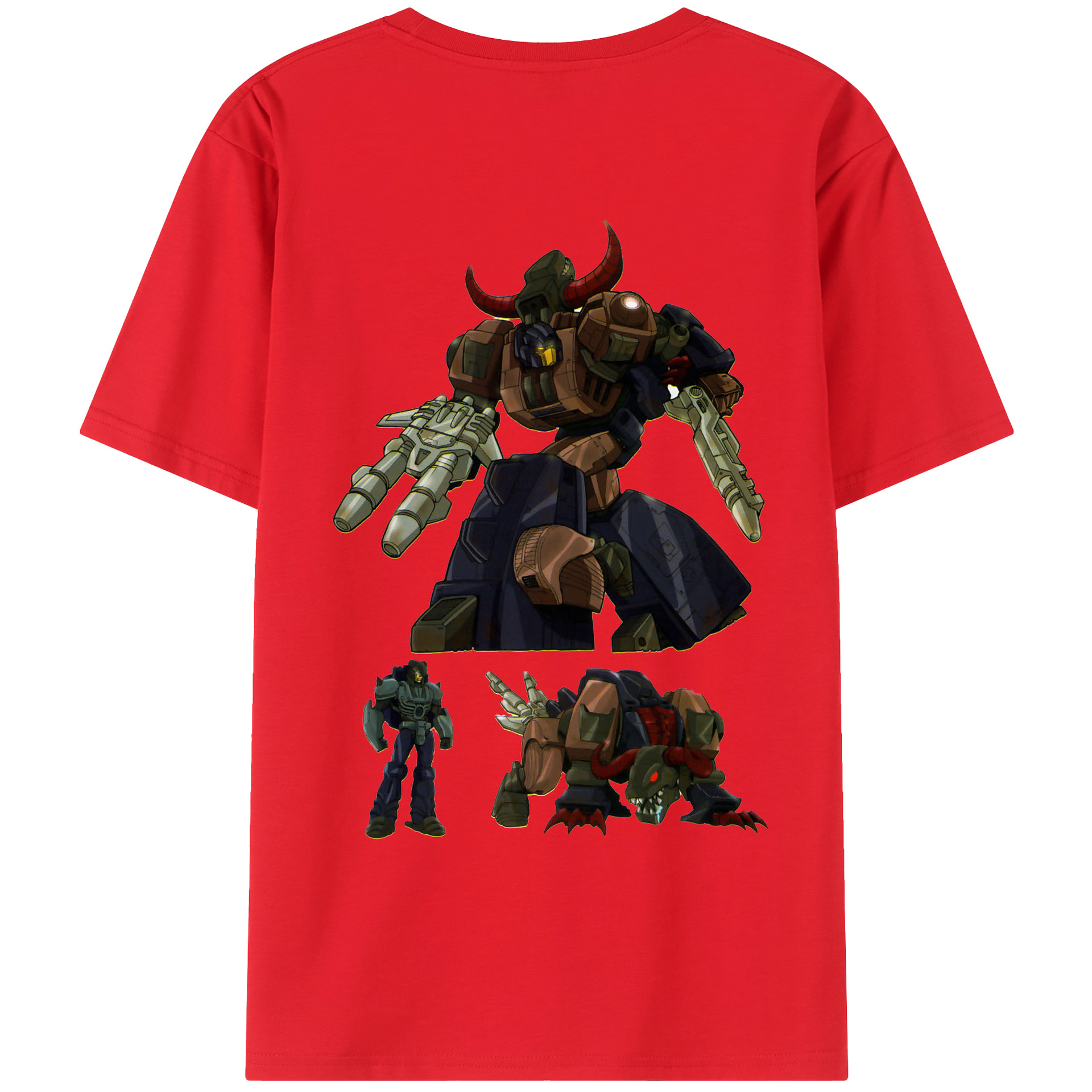 （画像用）  綿100％ メンズ半袖Tシャツ（バックプリント） 通気性