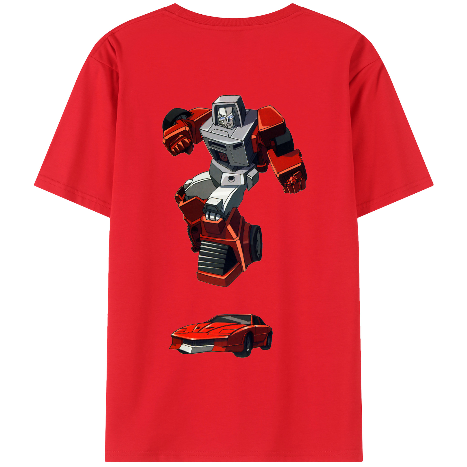 （画像用）  綿100％ メンズ半袖Tシャツ（バックプリント） 通気性
