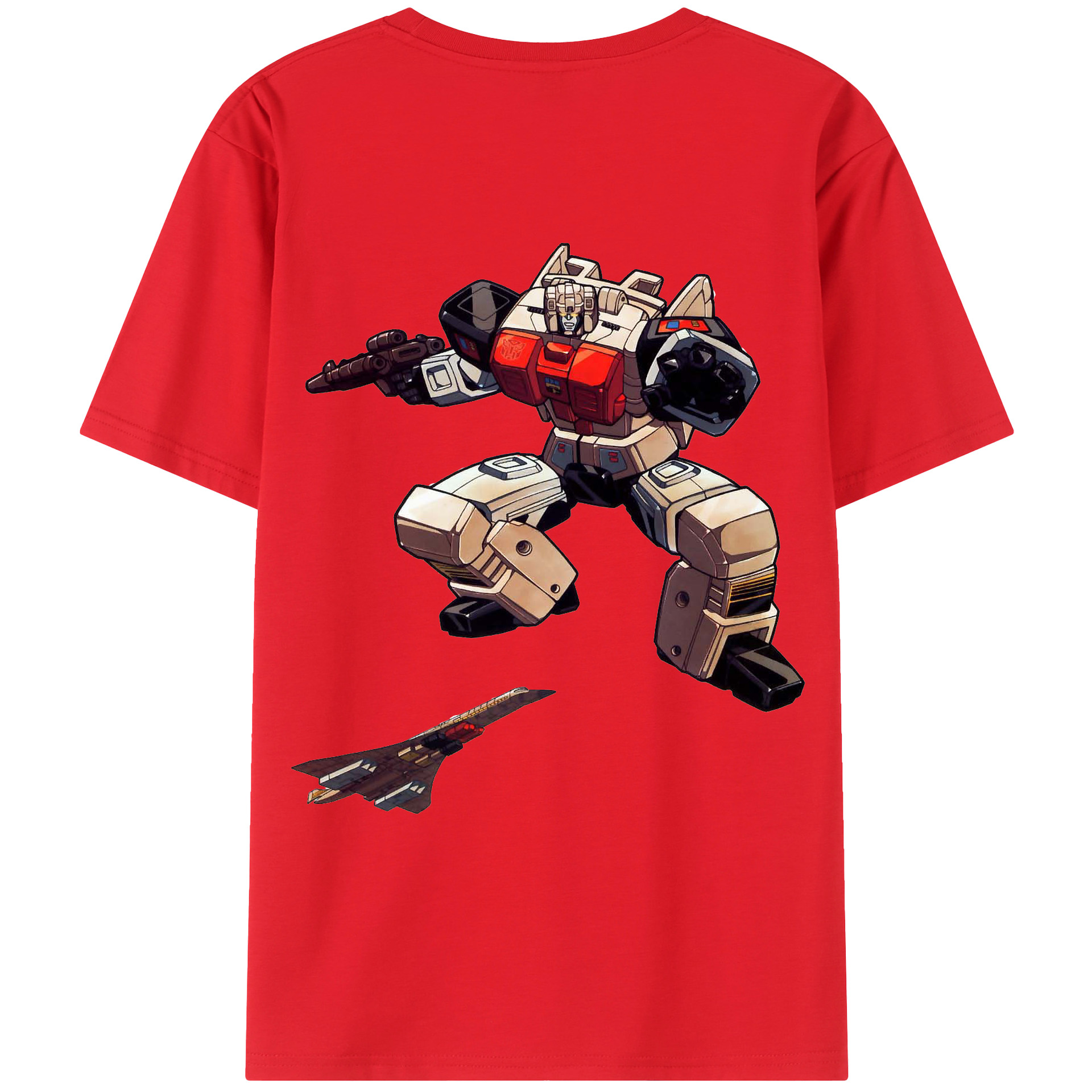 （画像用）  綿100％ メンズ半袖Tシャツ（バックプリント） 通気性