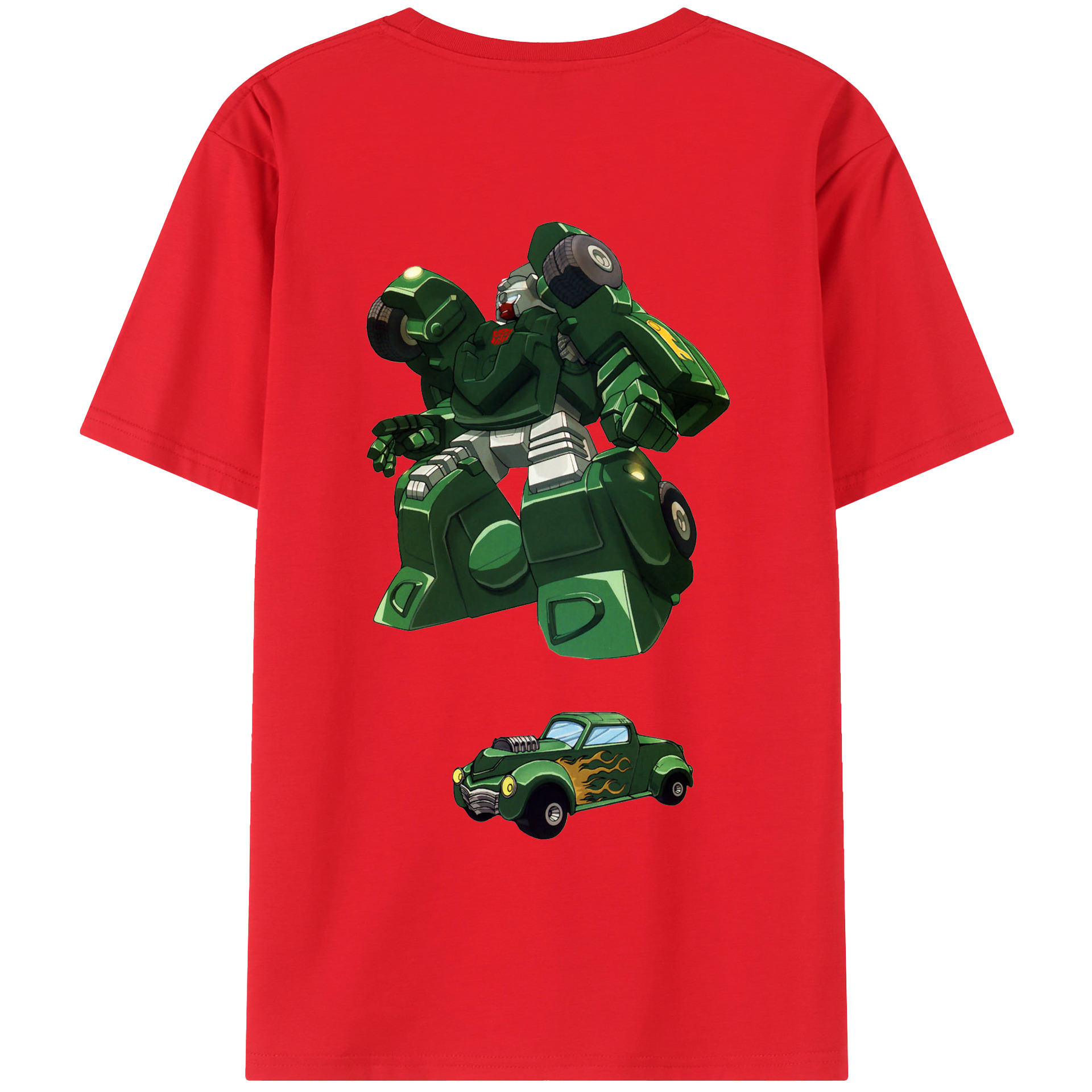 （画像用）  綿100％ メンズ半袖Tシャツ（バックプリント） 通気性