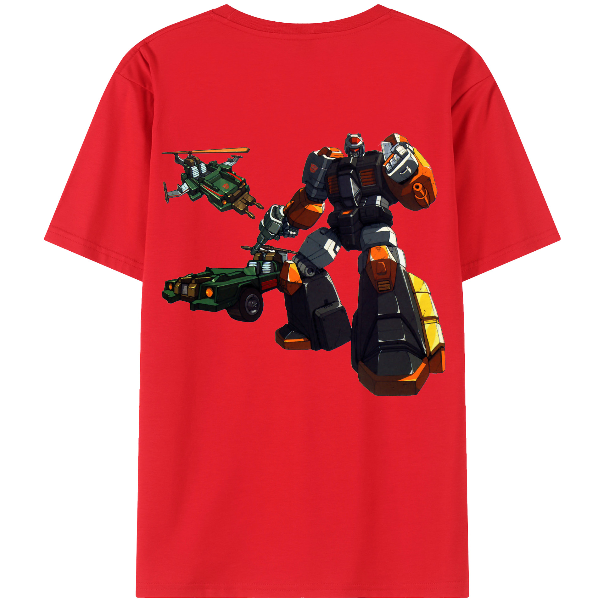 （画像用）  綿100％ メンズ半袖Tシャツ（バックプリント） 通気性