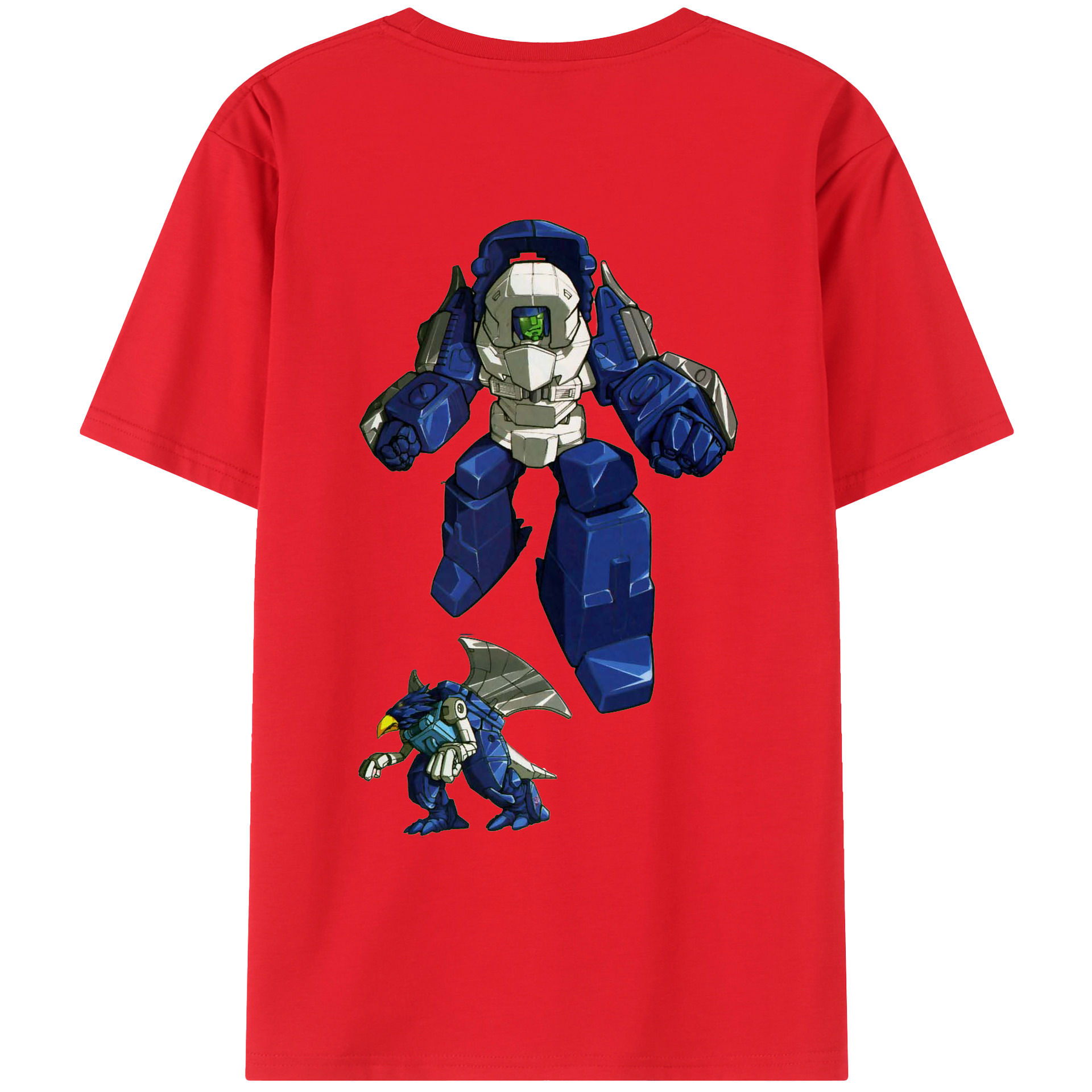 （画像用）  綿100％ メンズ半袖Tシャツ（バックプリント） 通気性