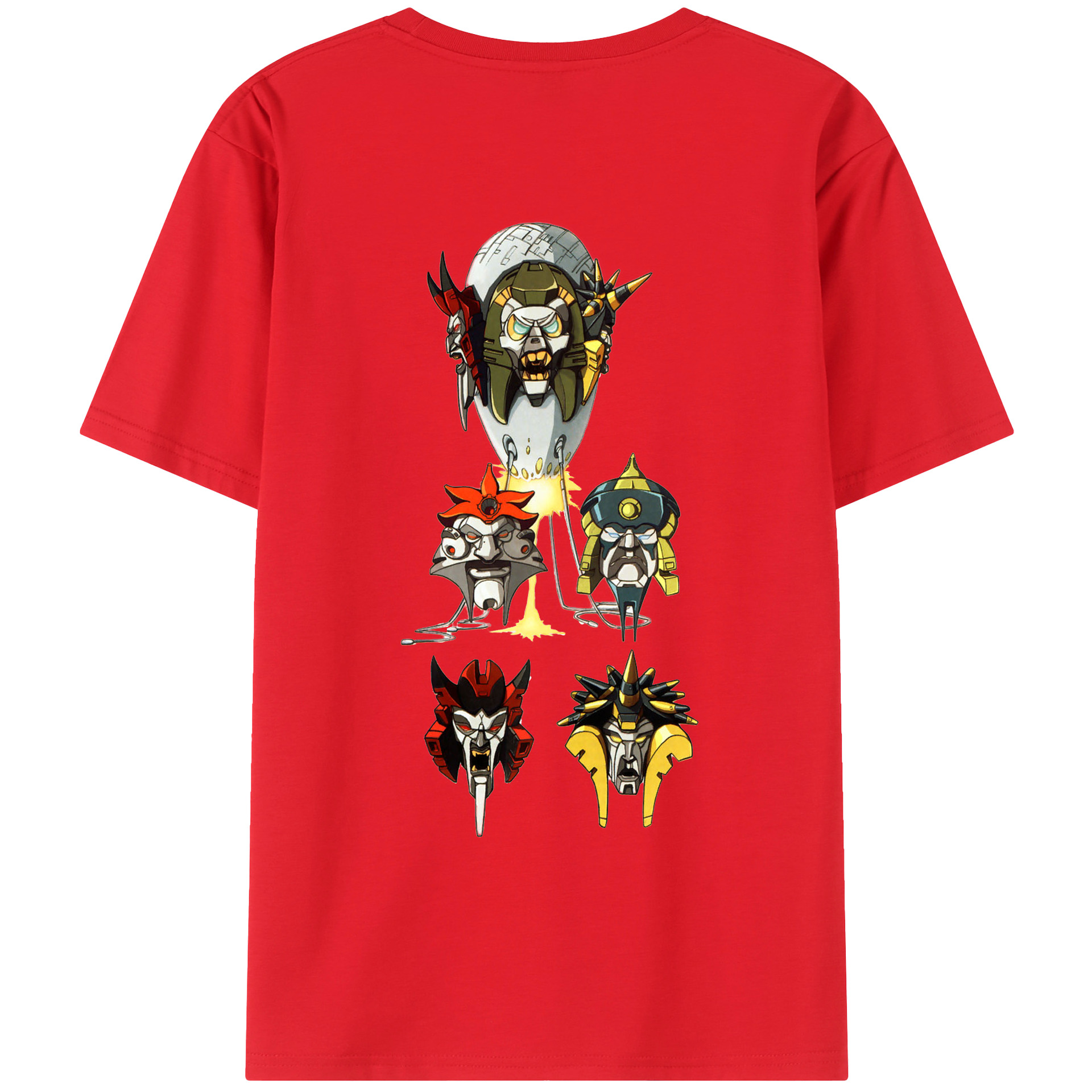 （画像用）  綿100％ メンズ半袖Tシャツ（バックプリント） 通気性