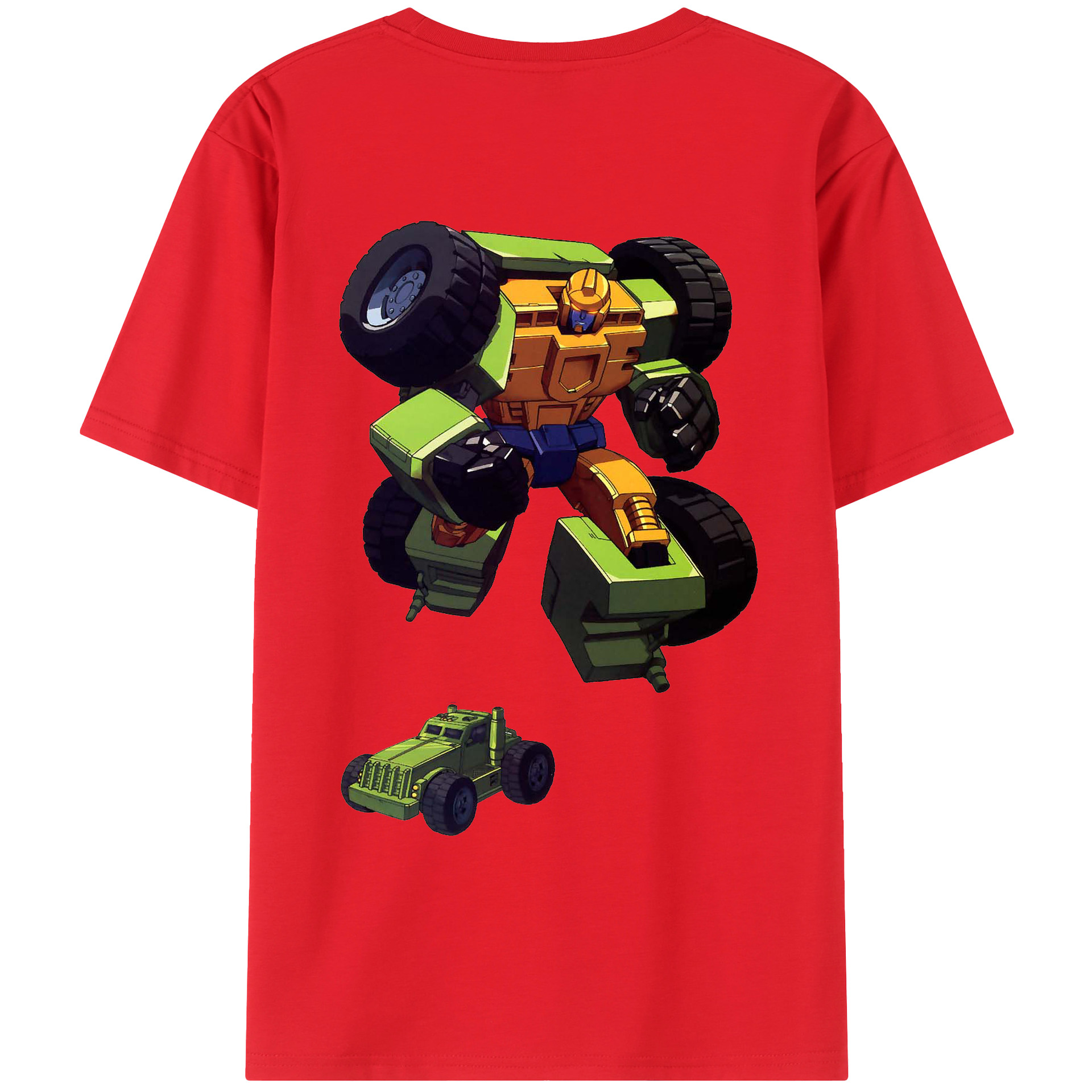 （画像用）  綿100％ メンズ半袖Tシャツ（バックプリント） 通気性