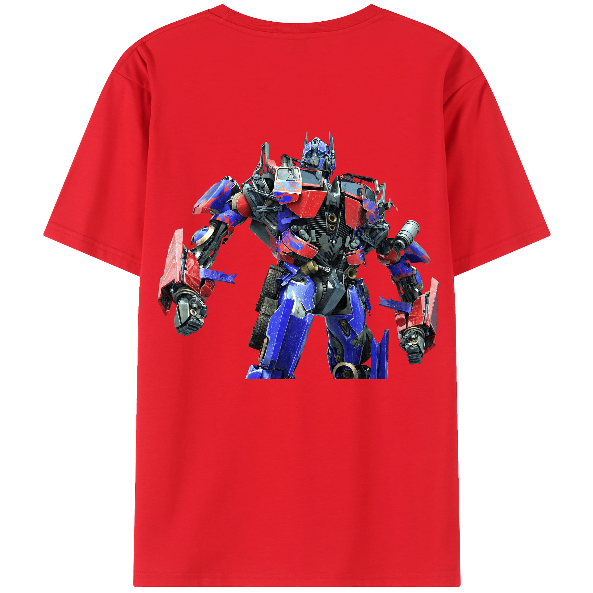 （画像用）  綿100％ メンズ半袖Tシャツ（バックプリント） 通気性