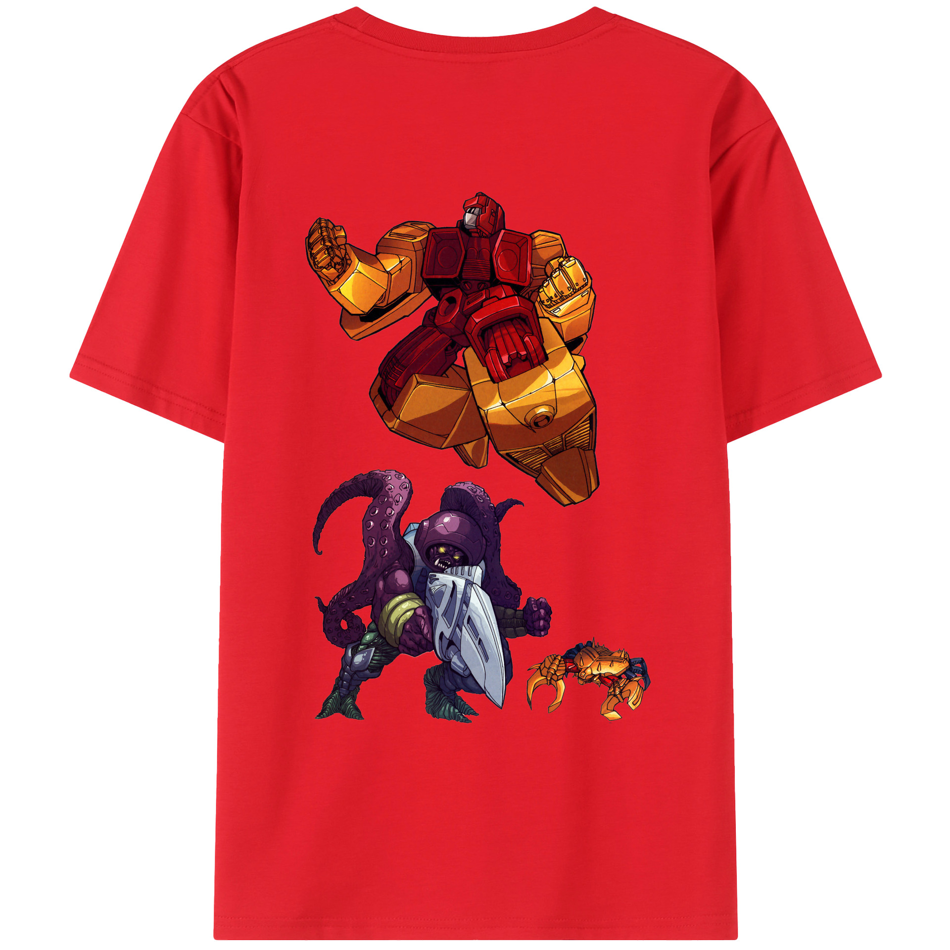（画像用）  綿100％ メンズ半袖Tシャツ（バックプリント） 通気性