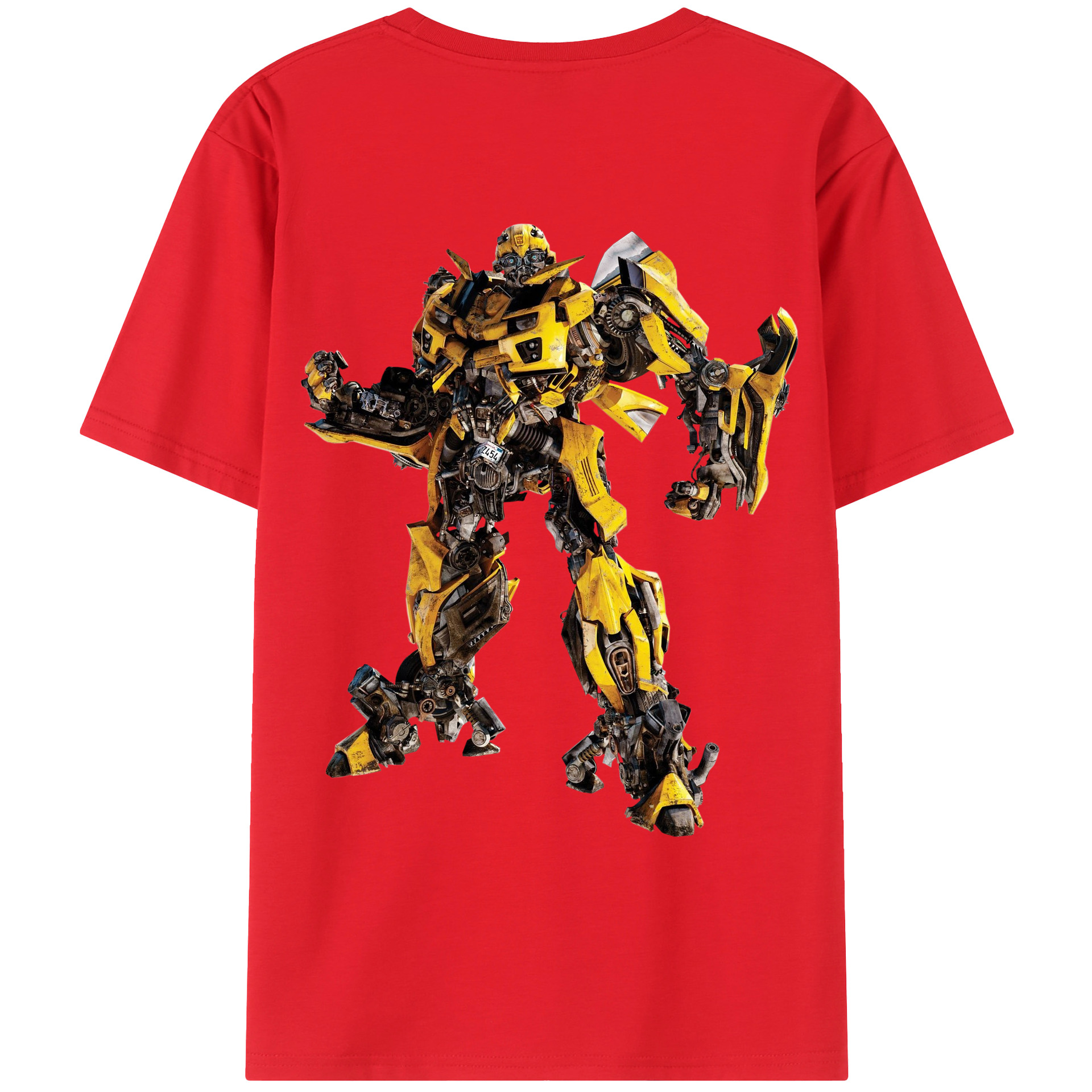 （画像用）  綿100％ メンズ半袖Tシャツ（バックプリント） 通気性