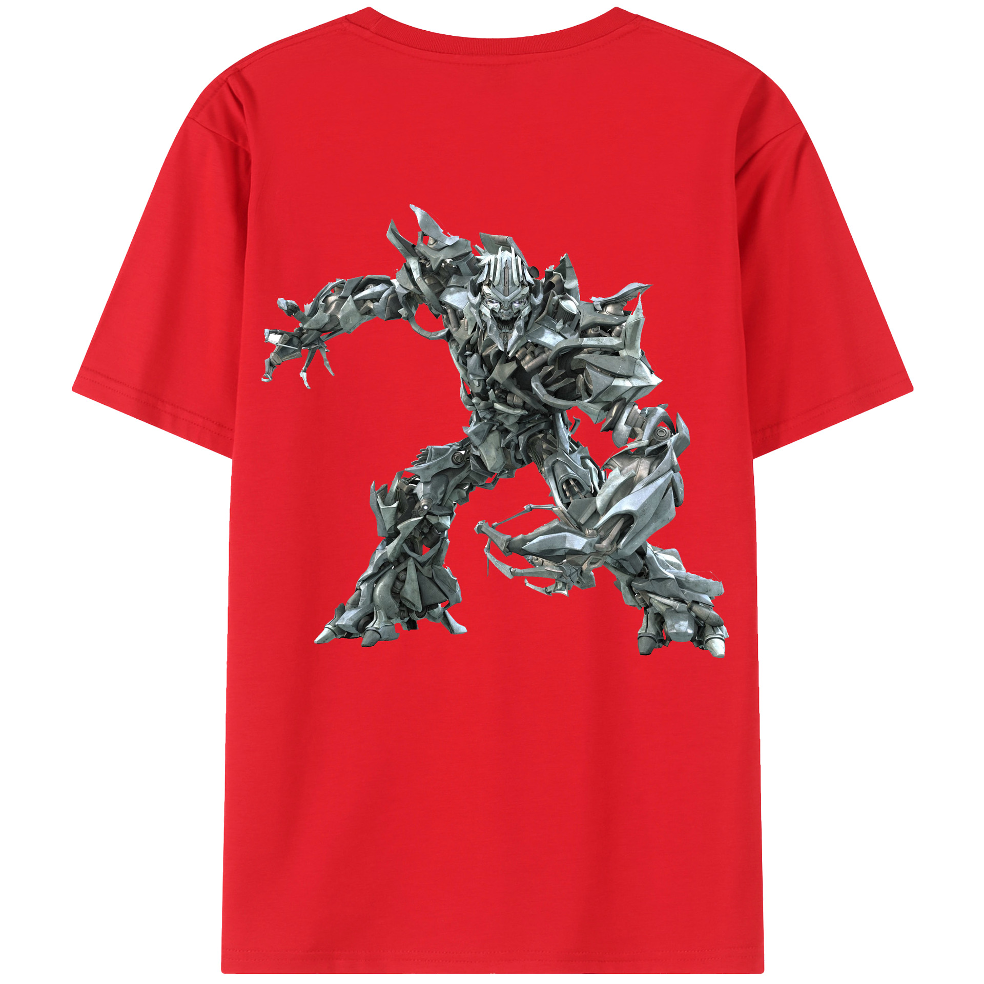 （画像用）  綿100％ メンズ半袖Tシャツ（バックプリント） 通気性