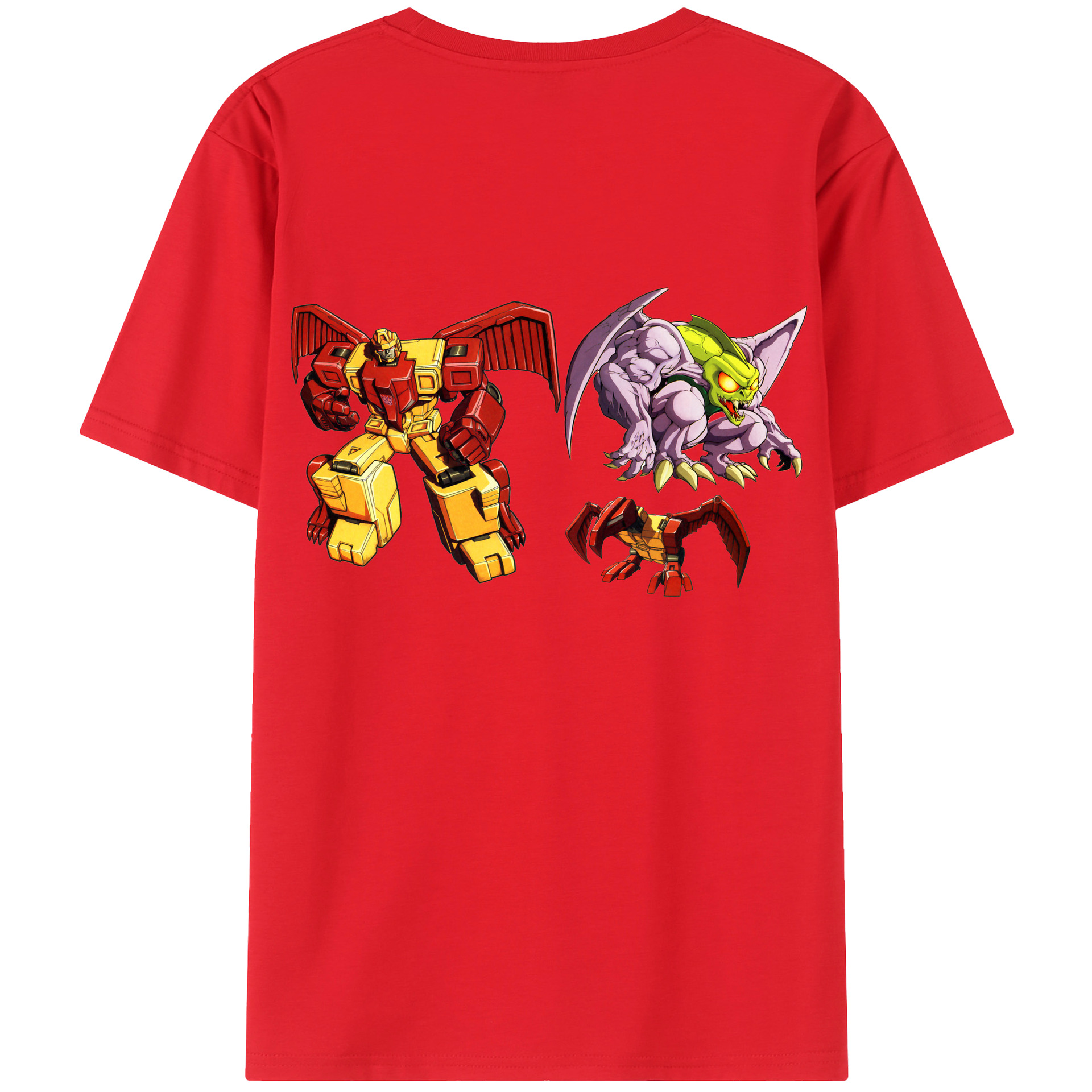 （画像用）  綿100％ メンズ半袖Tシャツ（バックプリント） 通気性