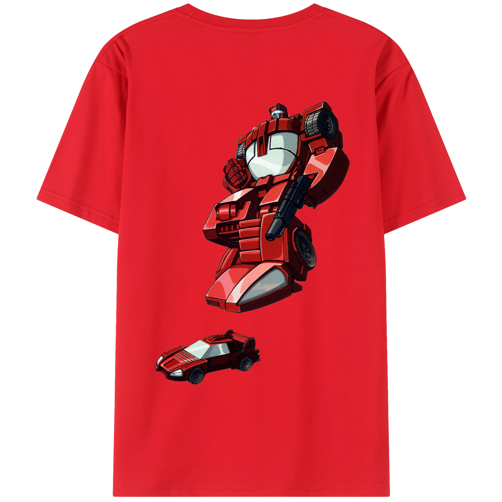 （画像用）  綿100％ メンズ半袖Tシャツ（バックプリント） 通気性