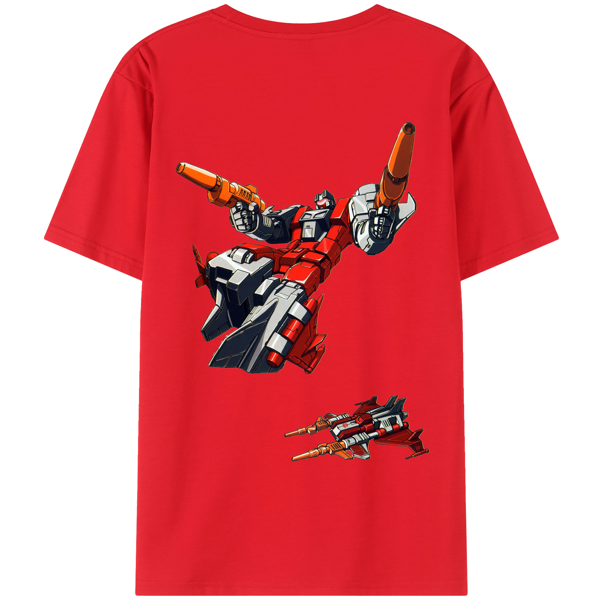 （画像用）  綿100％ メンズ半袖Tシャツ（バックプリント） 通気性