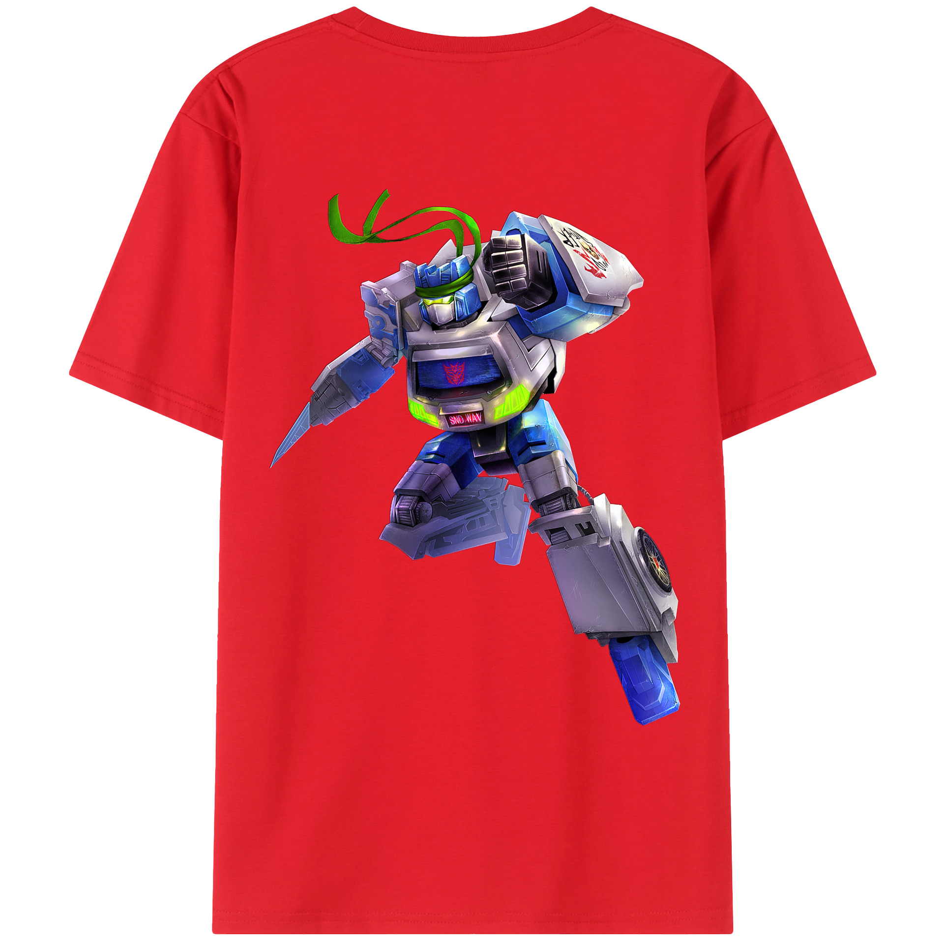 （画像用）  綿100％ メンズ半袖Tシャツ（バックプリント） 通気性