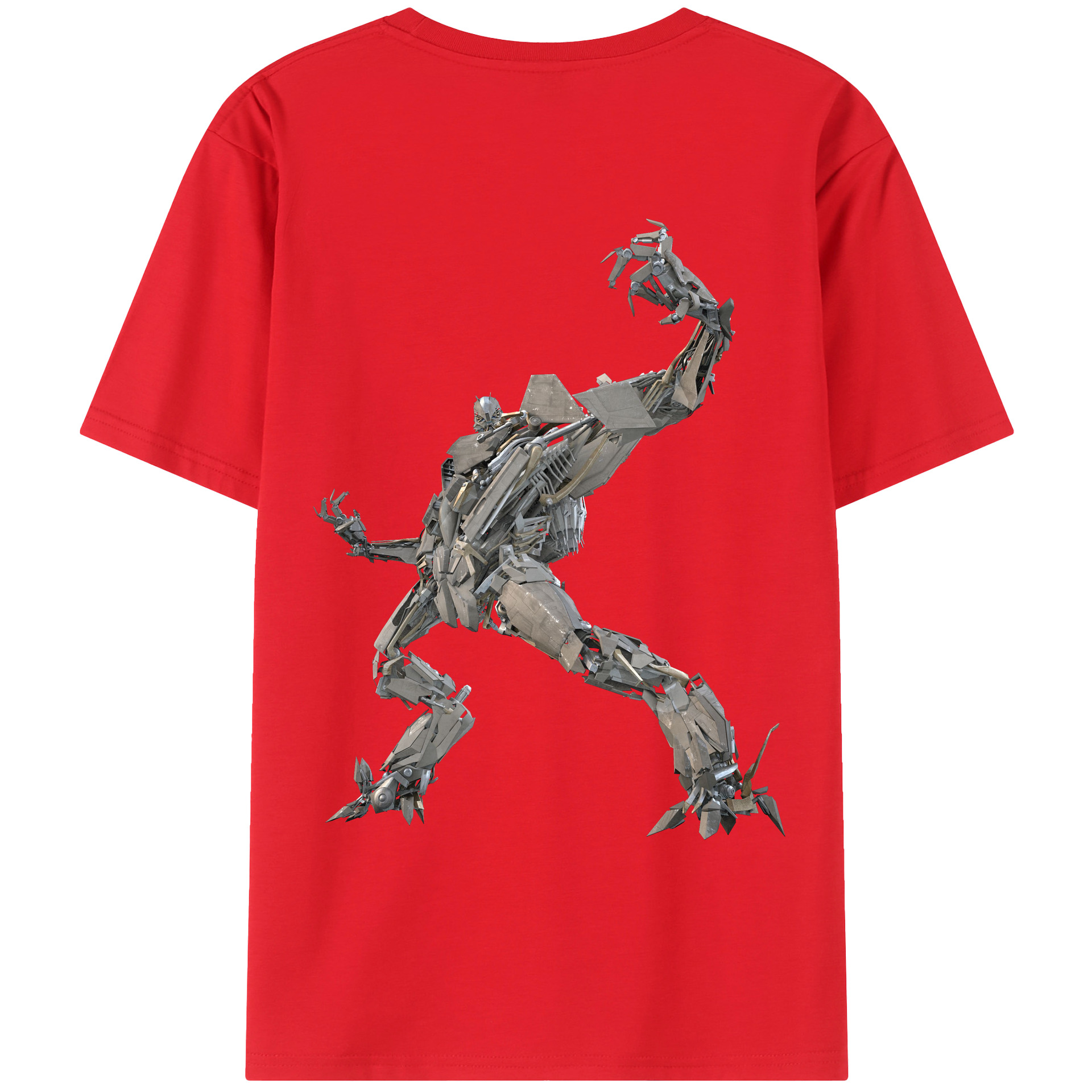 （画像用）  綿100％ メンズ半袖Tシャツ（バックプリント） 通気性