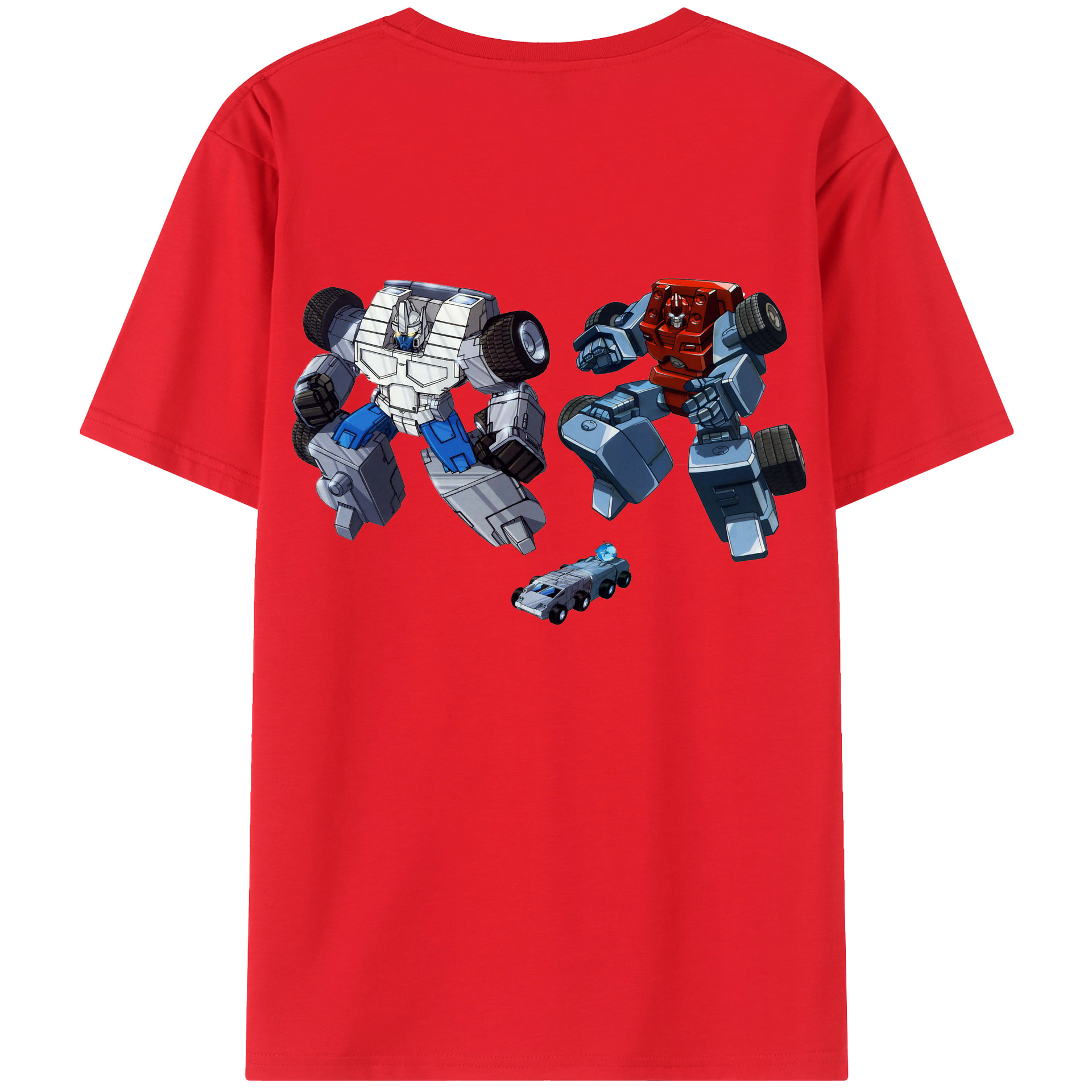 （画像用）  綿100％ メンズ半袖Tシャツ（バックプリント） 通気性