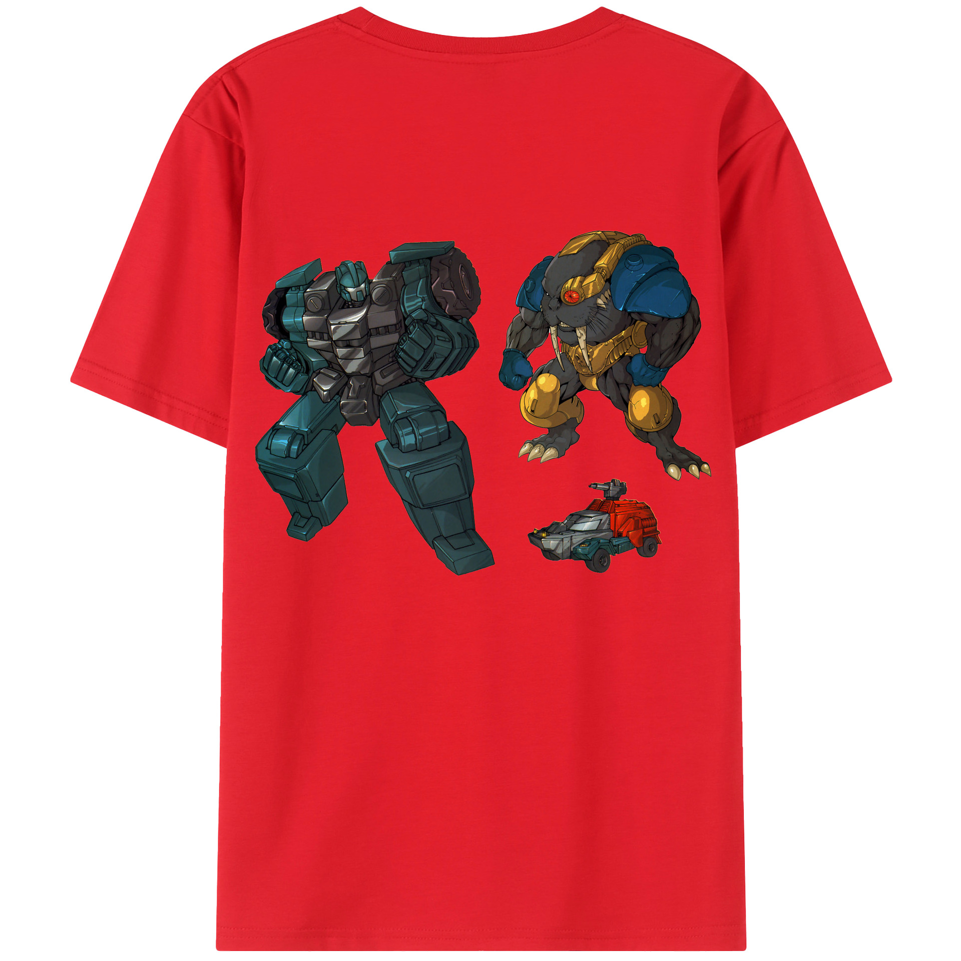 （画像用）  綿100％ メンズ半袖Tシャツ（バックプリント） 通気性