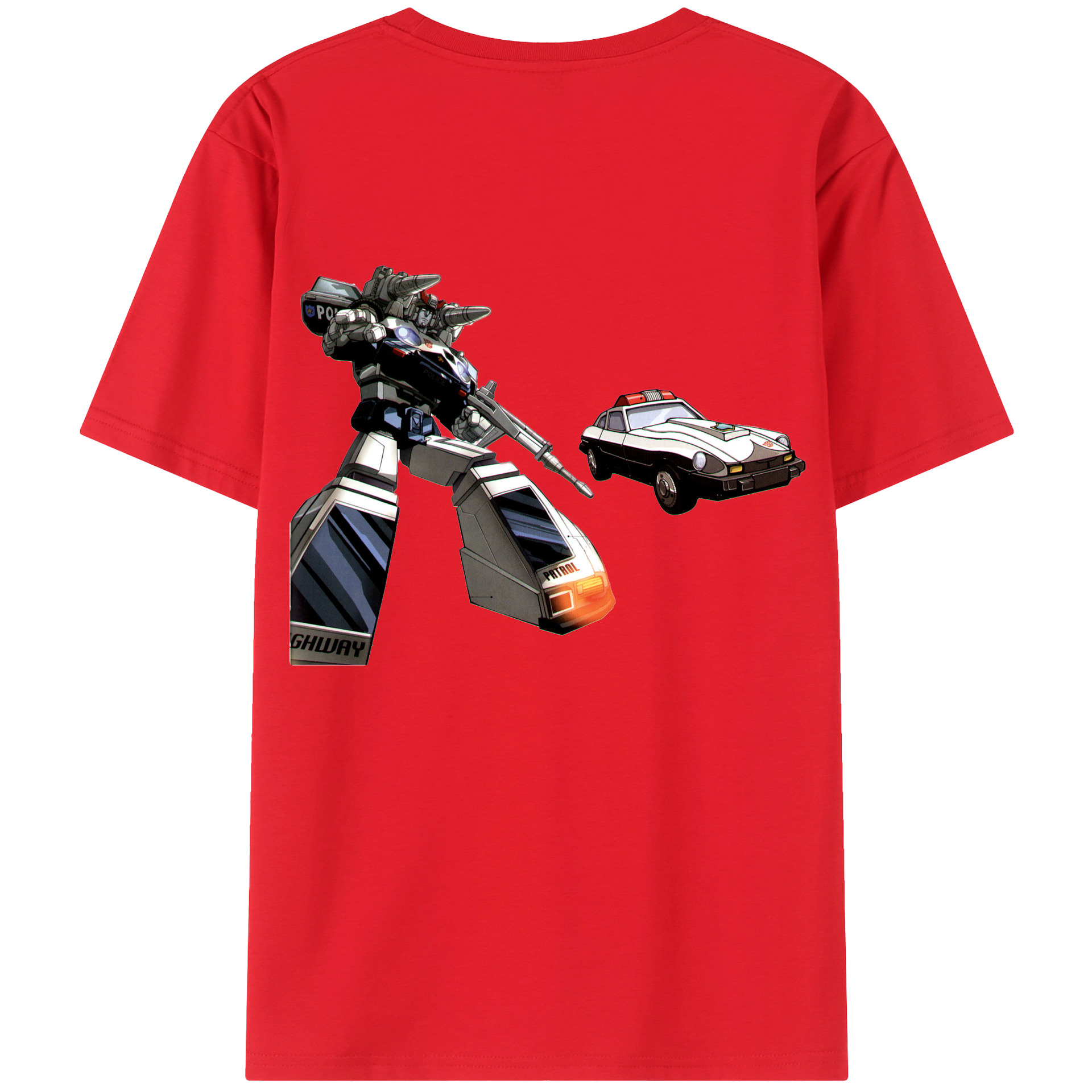 （画像用）  綿100％ メンズ半袖Tシャツ（バックプリント） 通気性