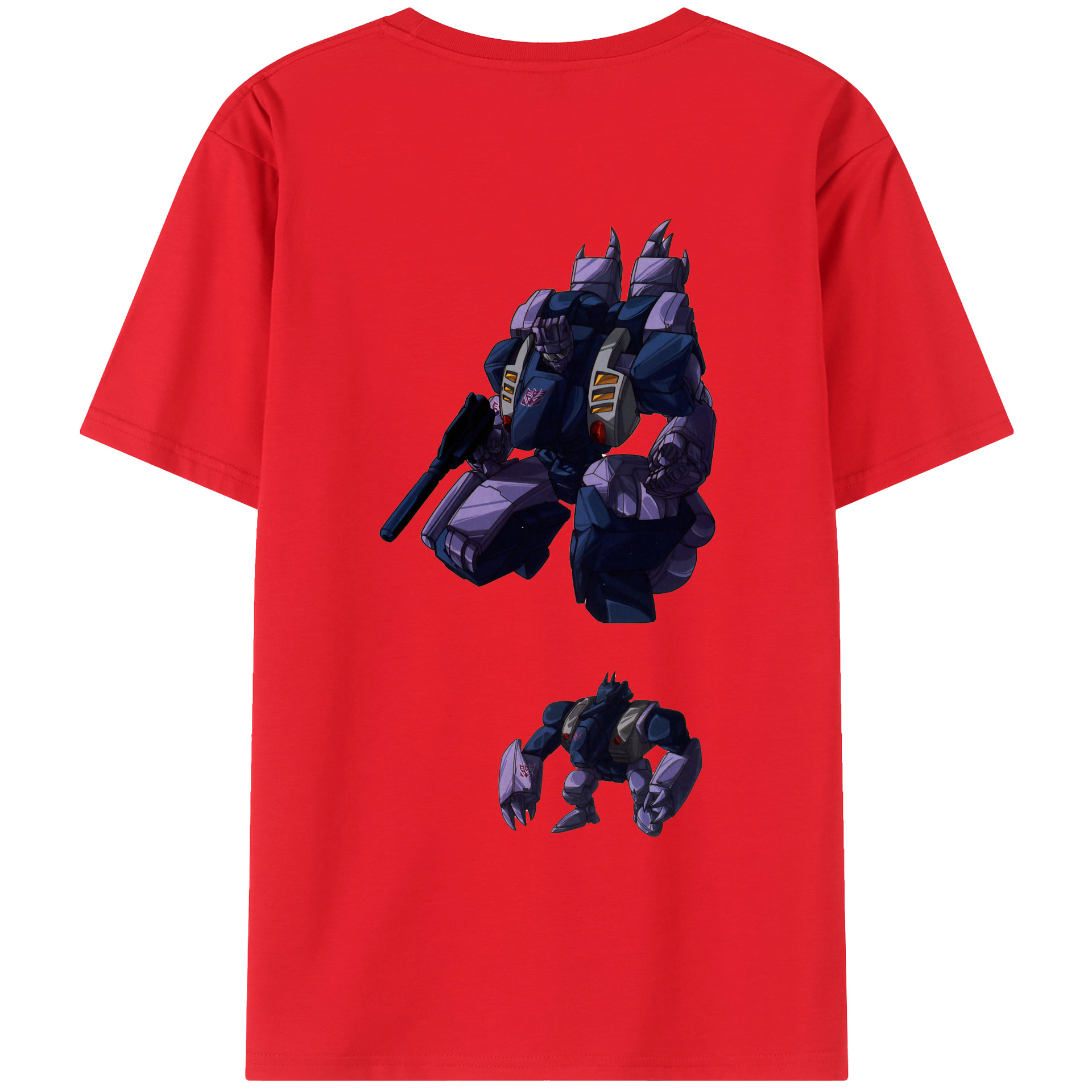（画像用）  綿100％ メンズ半袖Tシャツ（バックプリント） 通気性