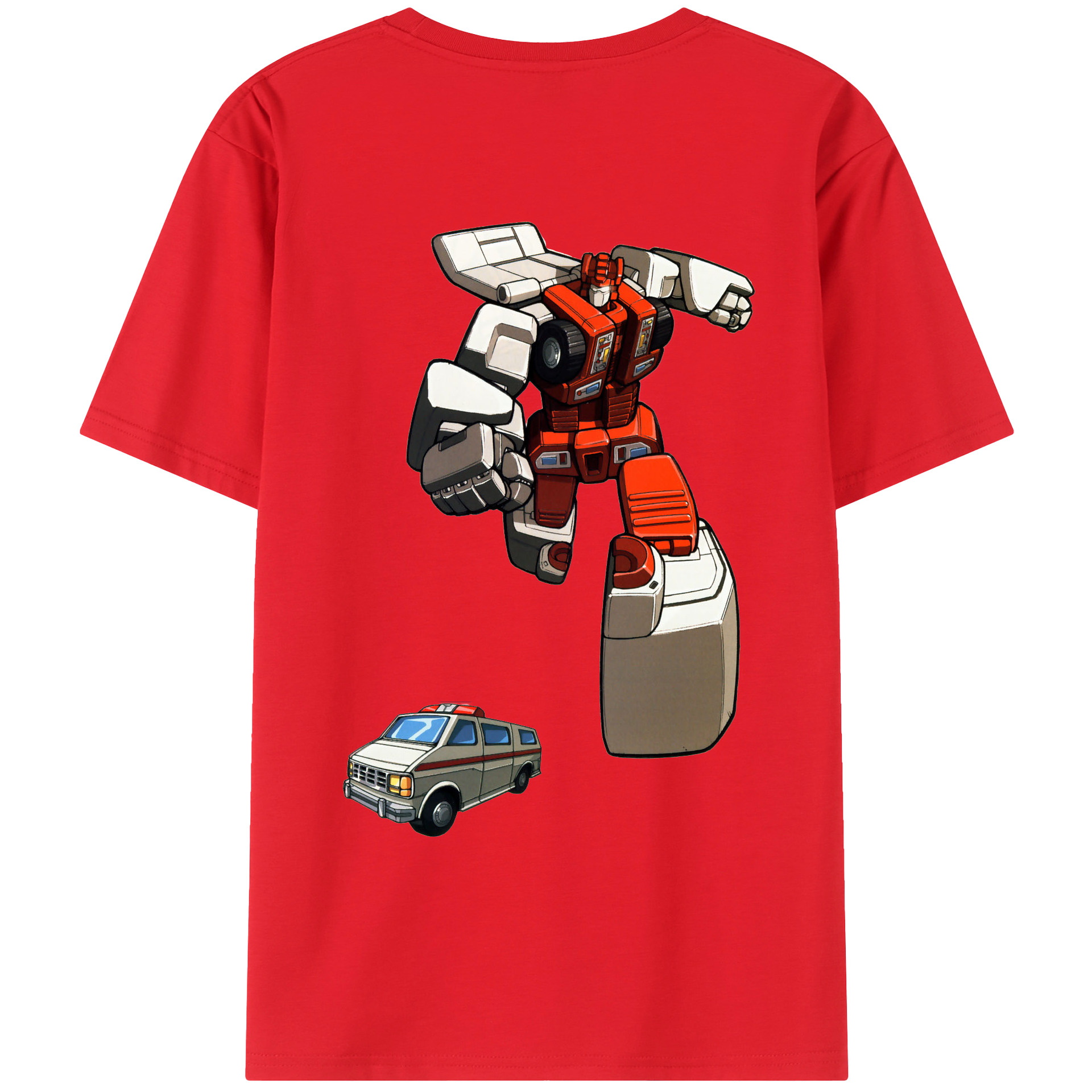 （画像用）  綿100％ メンズ半袖Tシャツ（バックプリント） 通気性